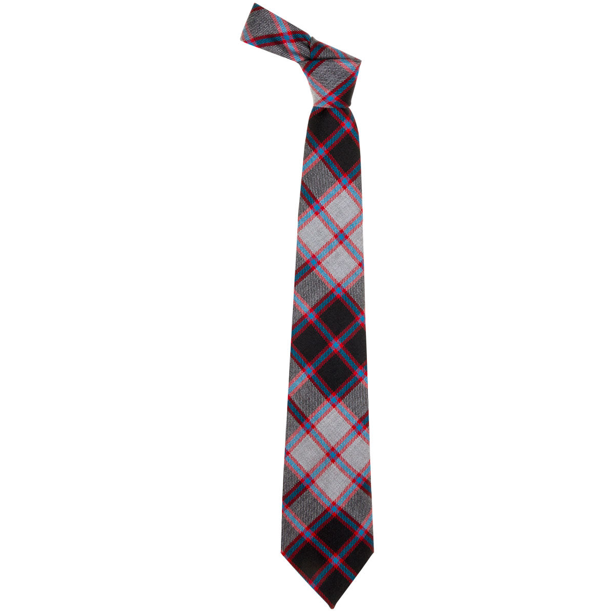 Macpherson Hunting Modern Tartan Tie - Premium Wool Necktie for Men | Perfect for Weddings, Business & Formal Occasions