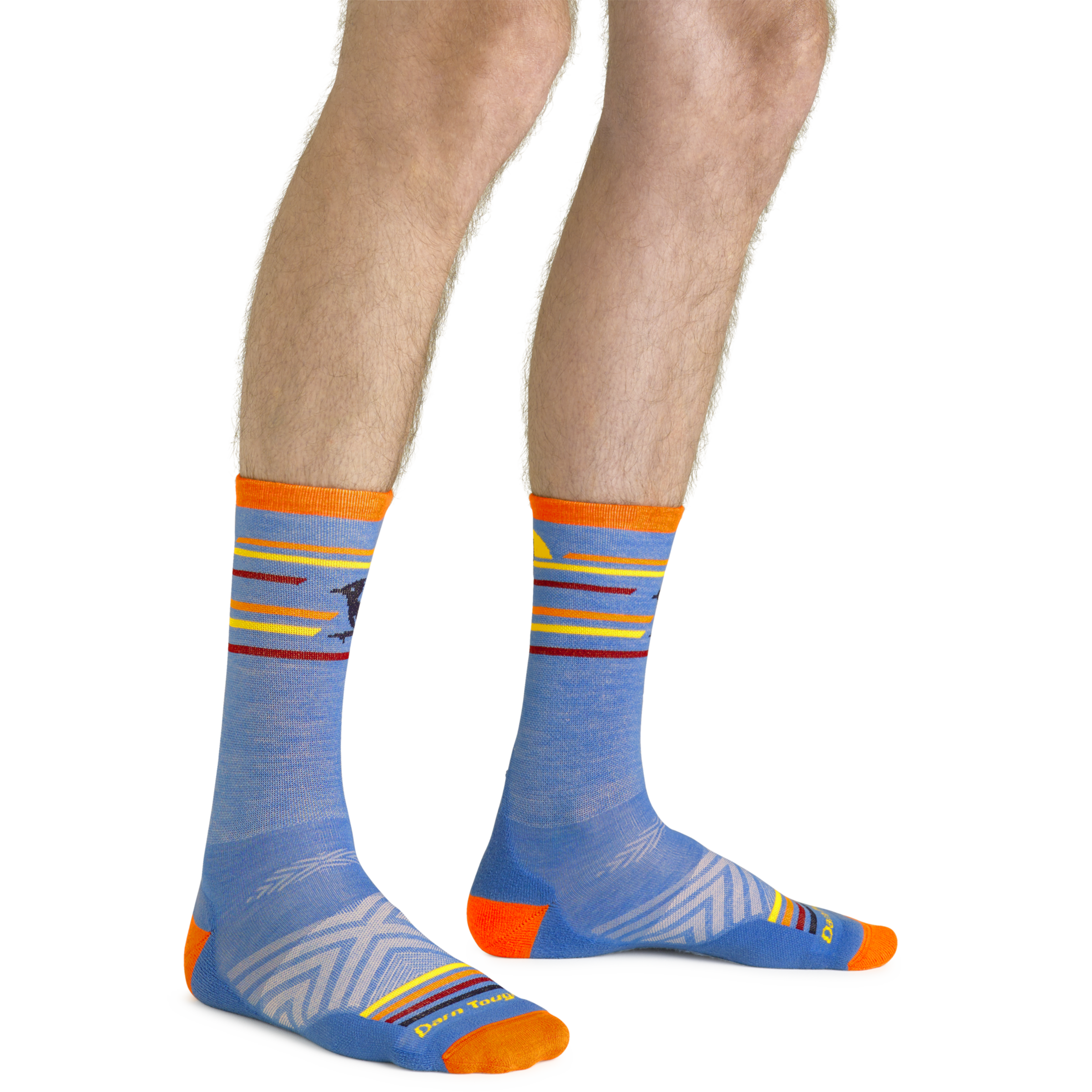 Men's Ultra Lightweight Running Socks - Frontrunner Micro Crew Socks for Jogging, Gym & Outdoor Sports - Breathable & Comfortable Athletic Socks for Daily Workouts