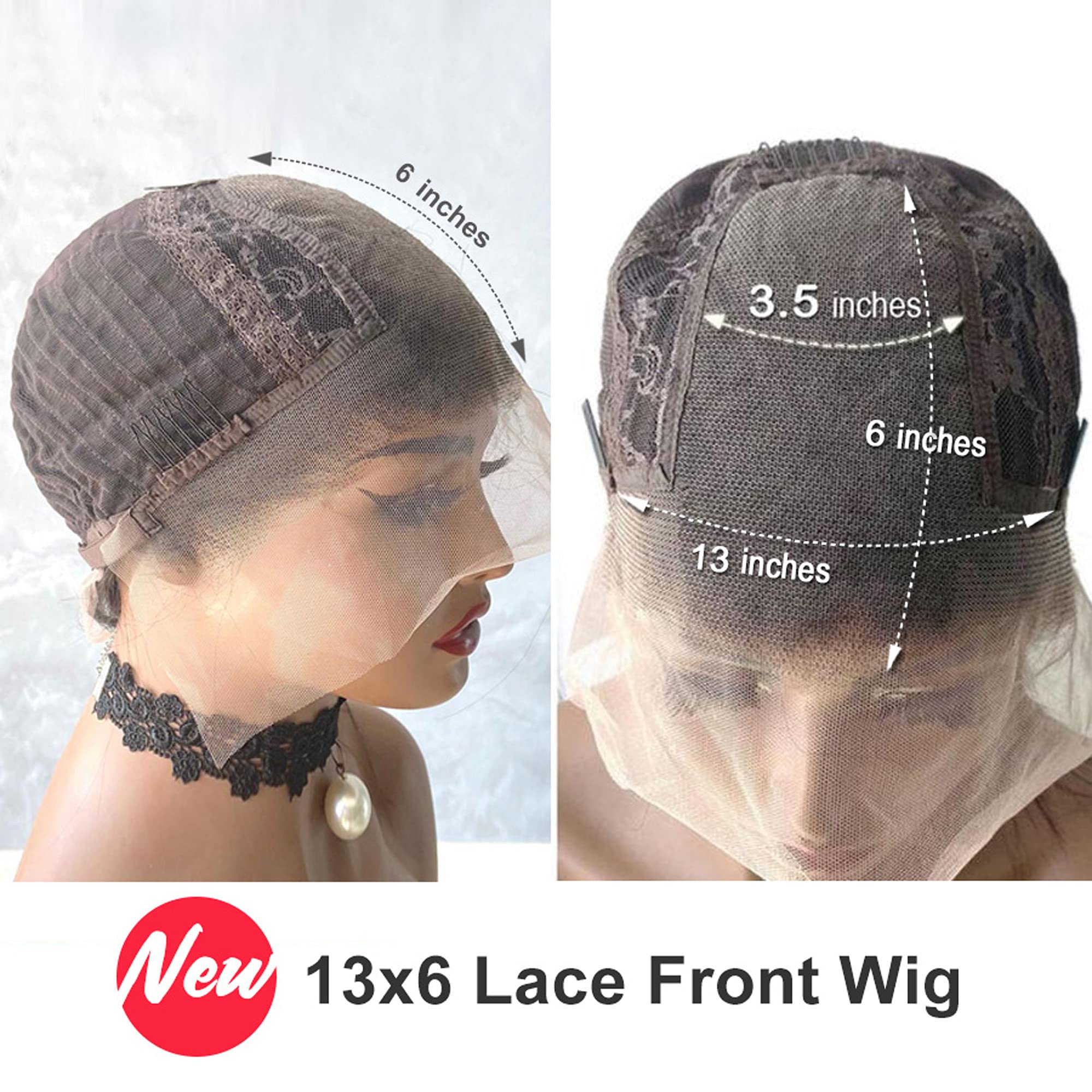 13x6 Short Bob Wig Burgundy Human Hair Lace Front Wig - Straight 10 Inch 150% Density Natural Look for Black Women - Perfect for Daily Wear, Parties & Special Occasions