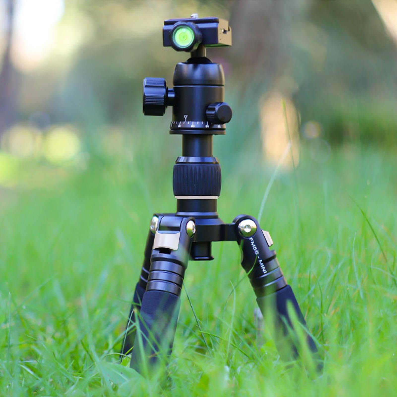 Diaza Portable Adjustable Phone Tripod Stand - Stable Desktop & Tabletop Tripod Holder for Smartphones - Perfect for Selfies, Camera Photography, Live Streaming, Night Fishing & Vlogging - Compact Travel Tripod for iPhone, Android & Social Media Content Creation