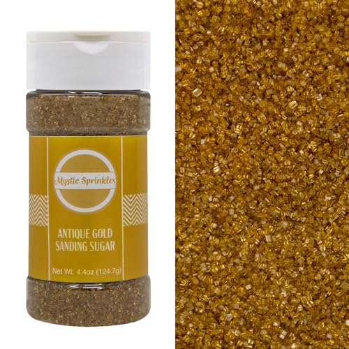 Antique Gold Sanding Sugar 4.4oz