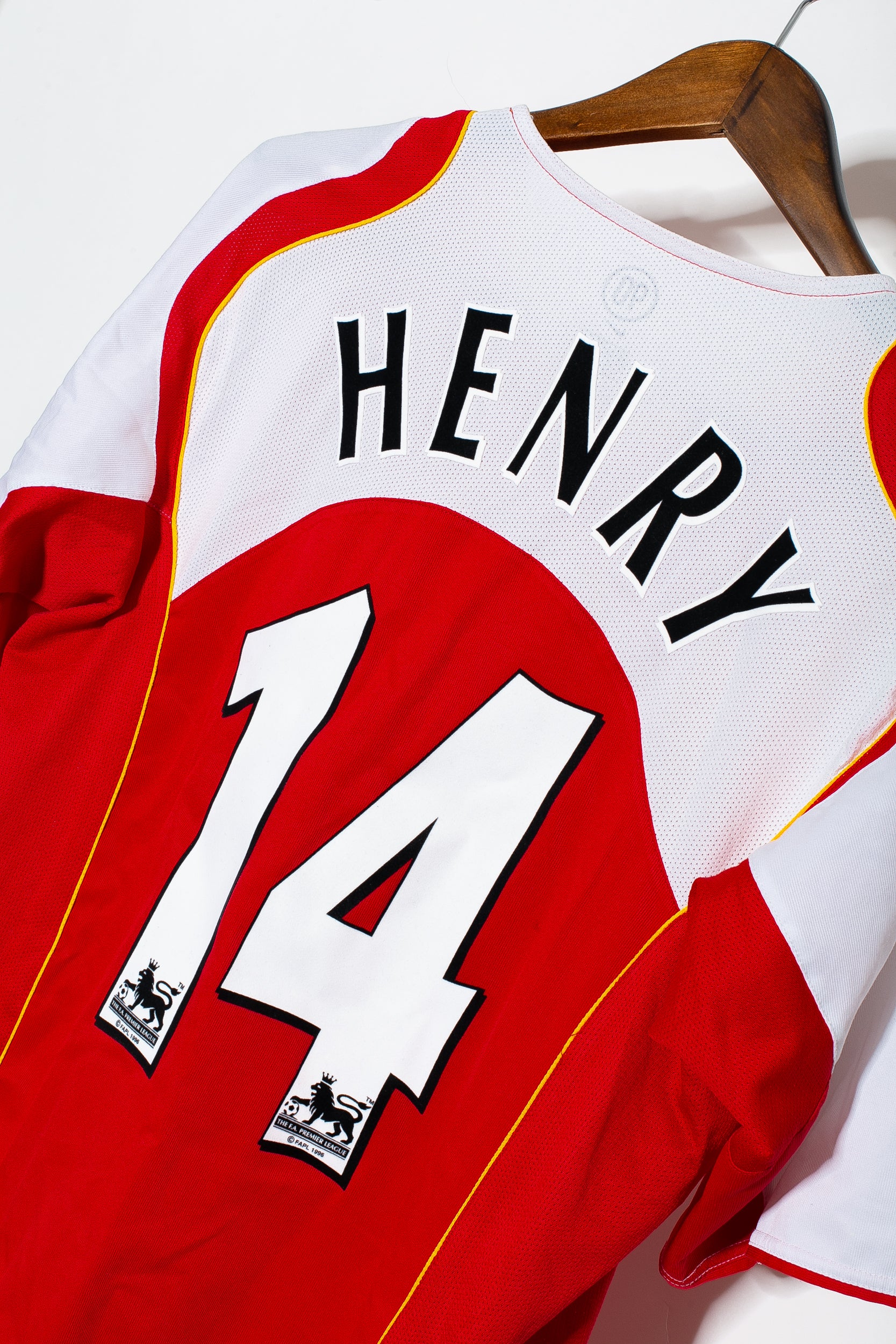 2004 Arsenal Home Jersey #14 Thierry Henry (Large) - Authentic Soccer Shirt for Fans & Collectors - Perfect for Matchdays & Memorabilia Display