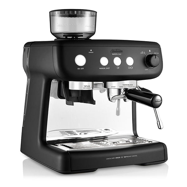 Sunbeam Barista Max Espresso Coffee Machine for Home & Office - Perfect for Latte, Cappuccino & Americano Lovers