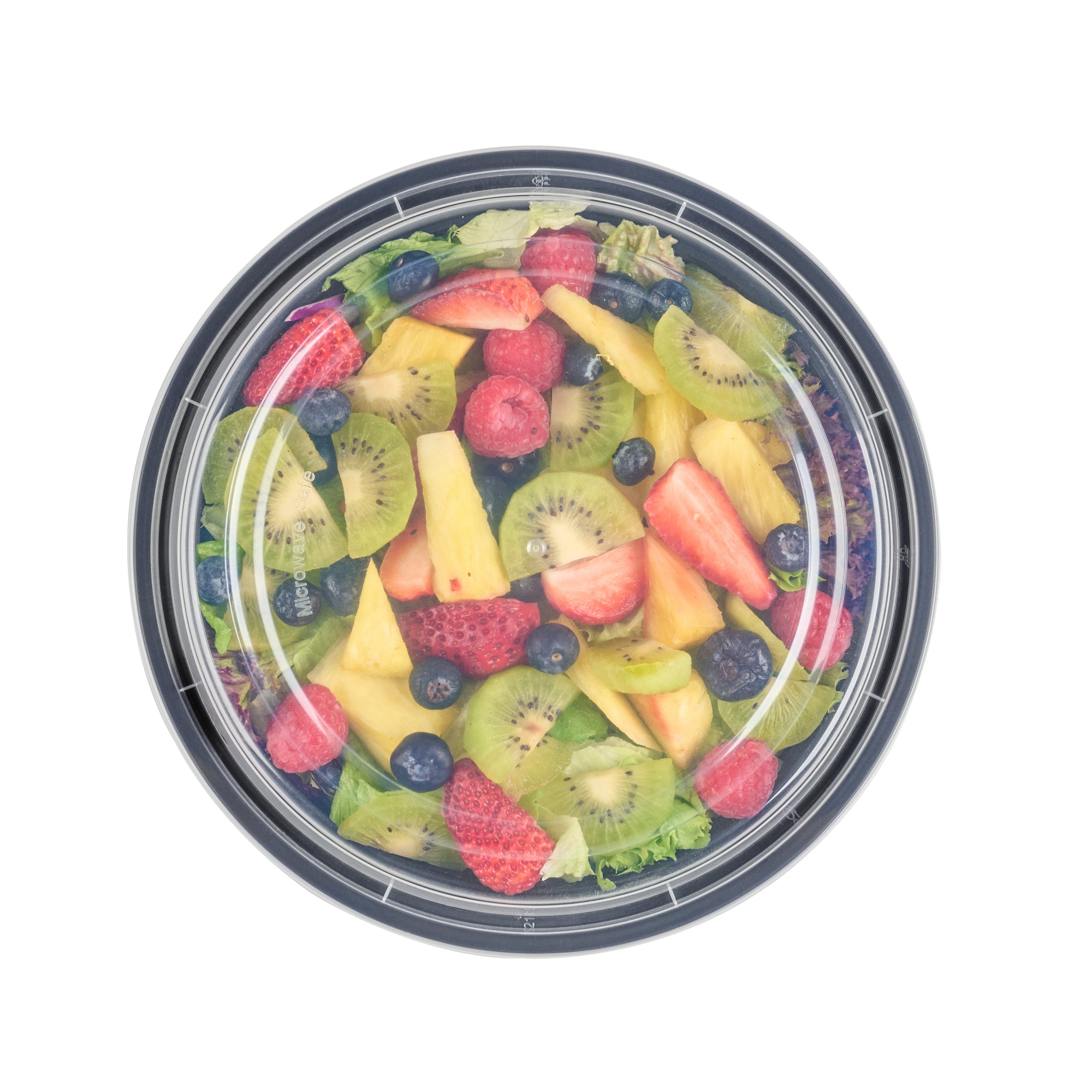 48 oz Black Plastic Food Storage Containers with Clear Lids - 50 Pack, 9x9x1.75 Inches, Microwave Safe To-Go Boxes for Meal Prep, Leftovers & Catering