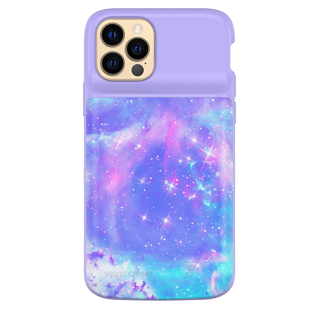 Samsung Galaxy & iPhone Charging Case - 5000mAh Portable Power Bank with Fast Charging - Perfect for Travel, Work, and Outdoor Activities