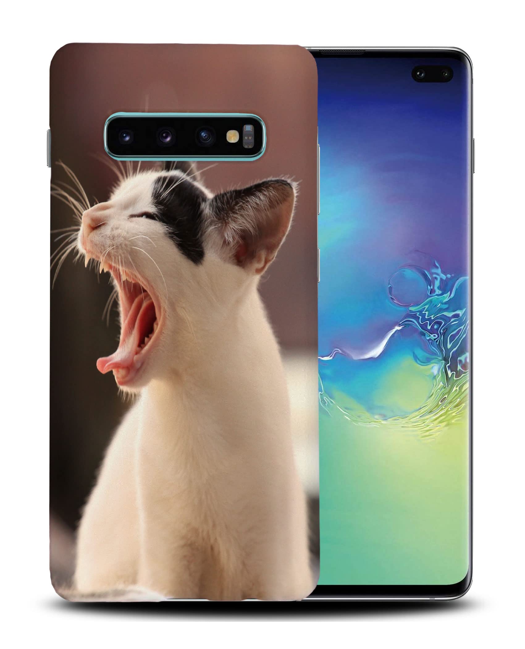 Cute Cat Phone Case for Samsung Galaxy S10+ - Perfect Pet Lover Gift