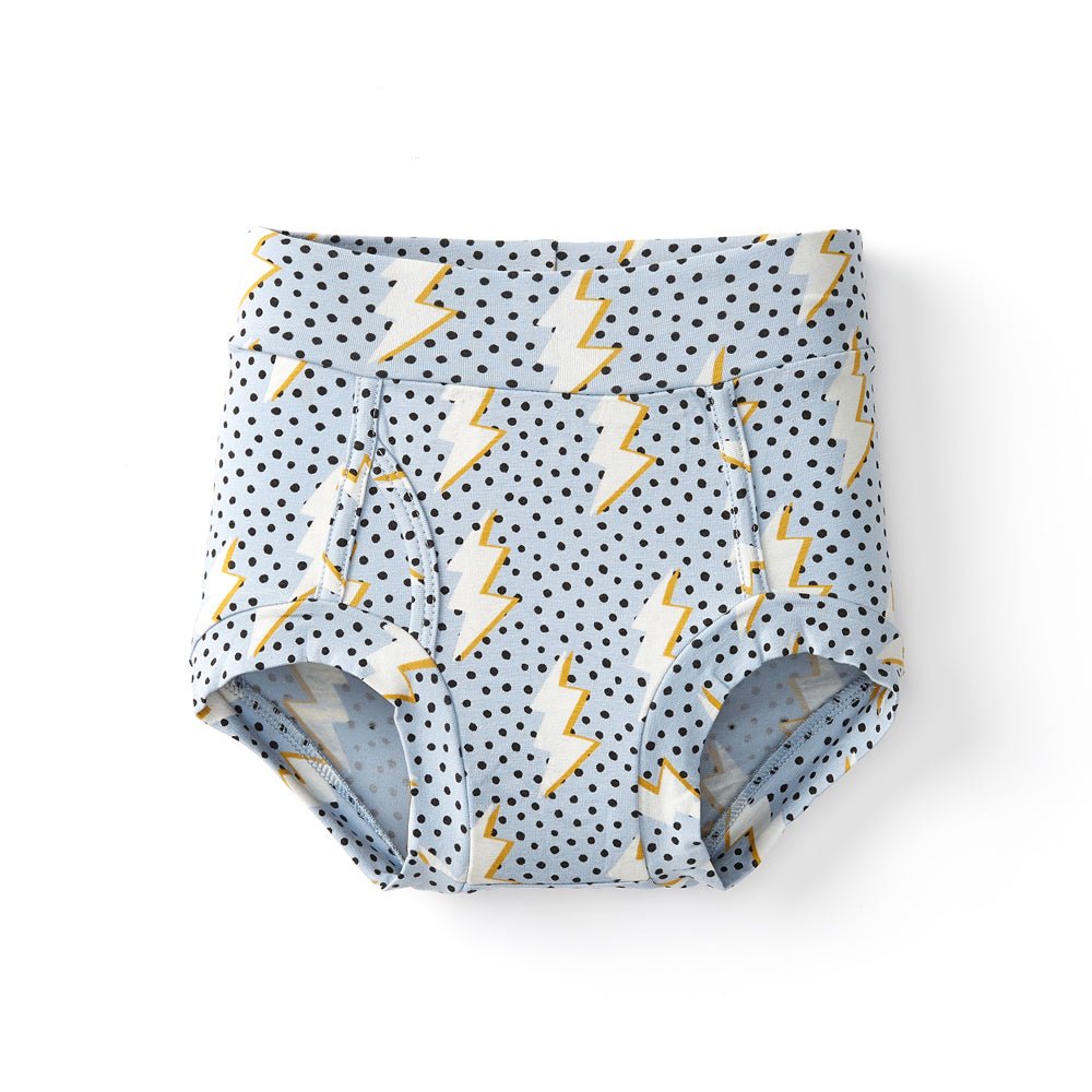 Boys Lightning Bolt Underwear - Soft & Comfortable Cotton Briefs for Active Kids - Perfect for School, Sports & Everyday Wear
