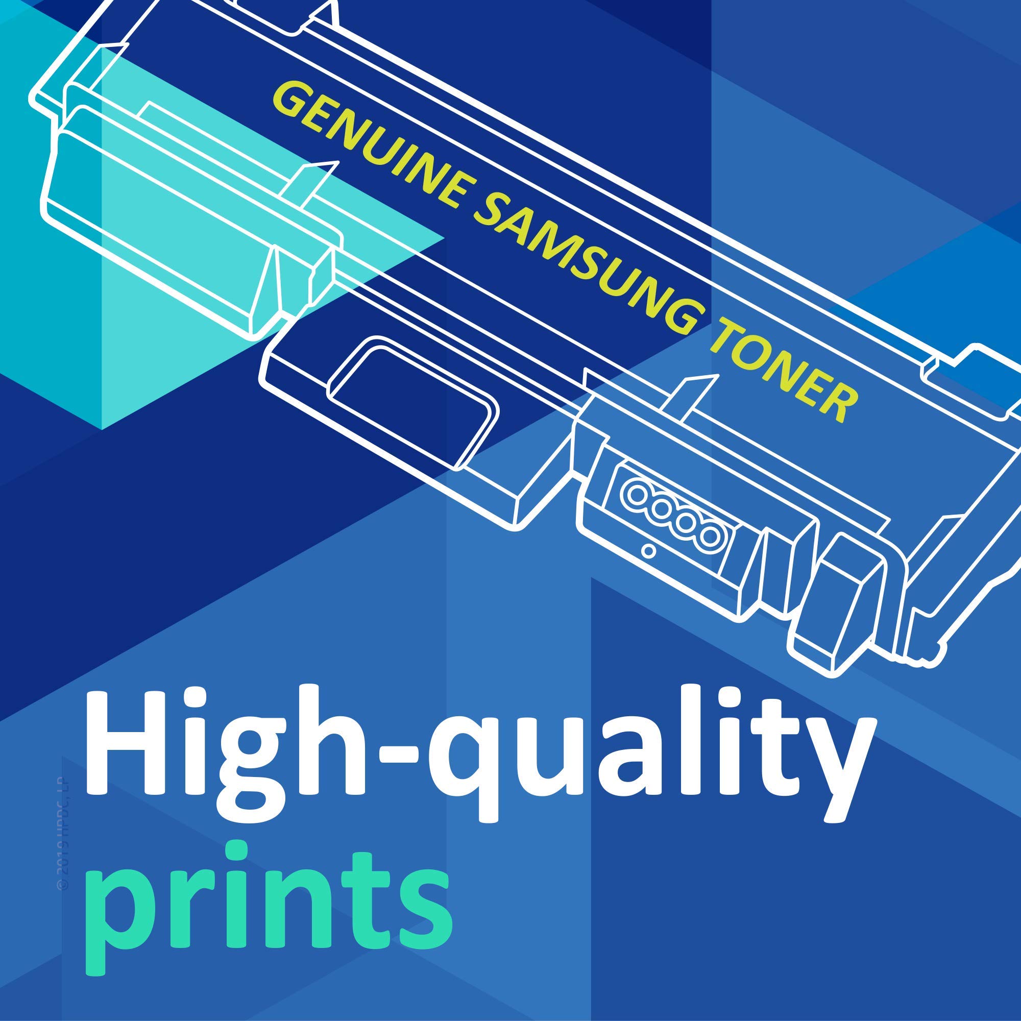 HP Samsung SU150A CLT-K503L High-Yield Black Toner Cartridge - Compatible with Laser Printers for Office & Home Use