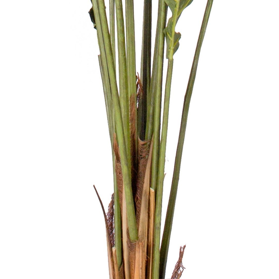 2 Pack 120cm Artificial Areca Palm Tree - Green Fake Tropical Plants for Indoor Home & Office Decor - Perfect for Living Room, Bedroom, Balcony and Wedding Decoration