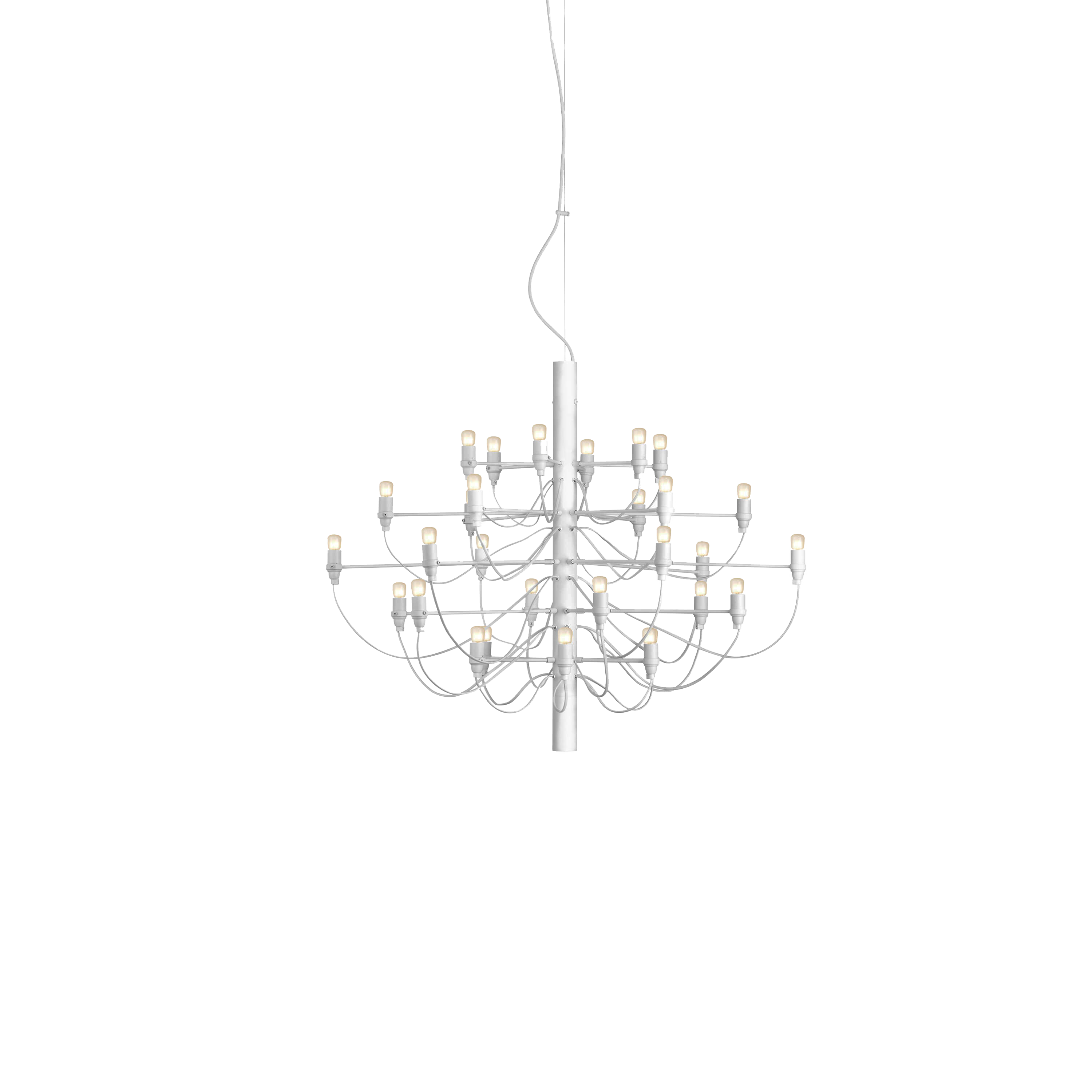 2097/30 Crystal Chandelier - Elegant Modern Ceiling Light Fixture for Dining Room, Living Room & Bedroom | Perfect for Home Decor & Wedding Events