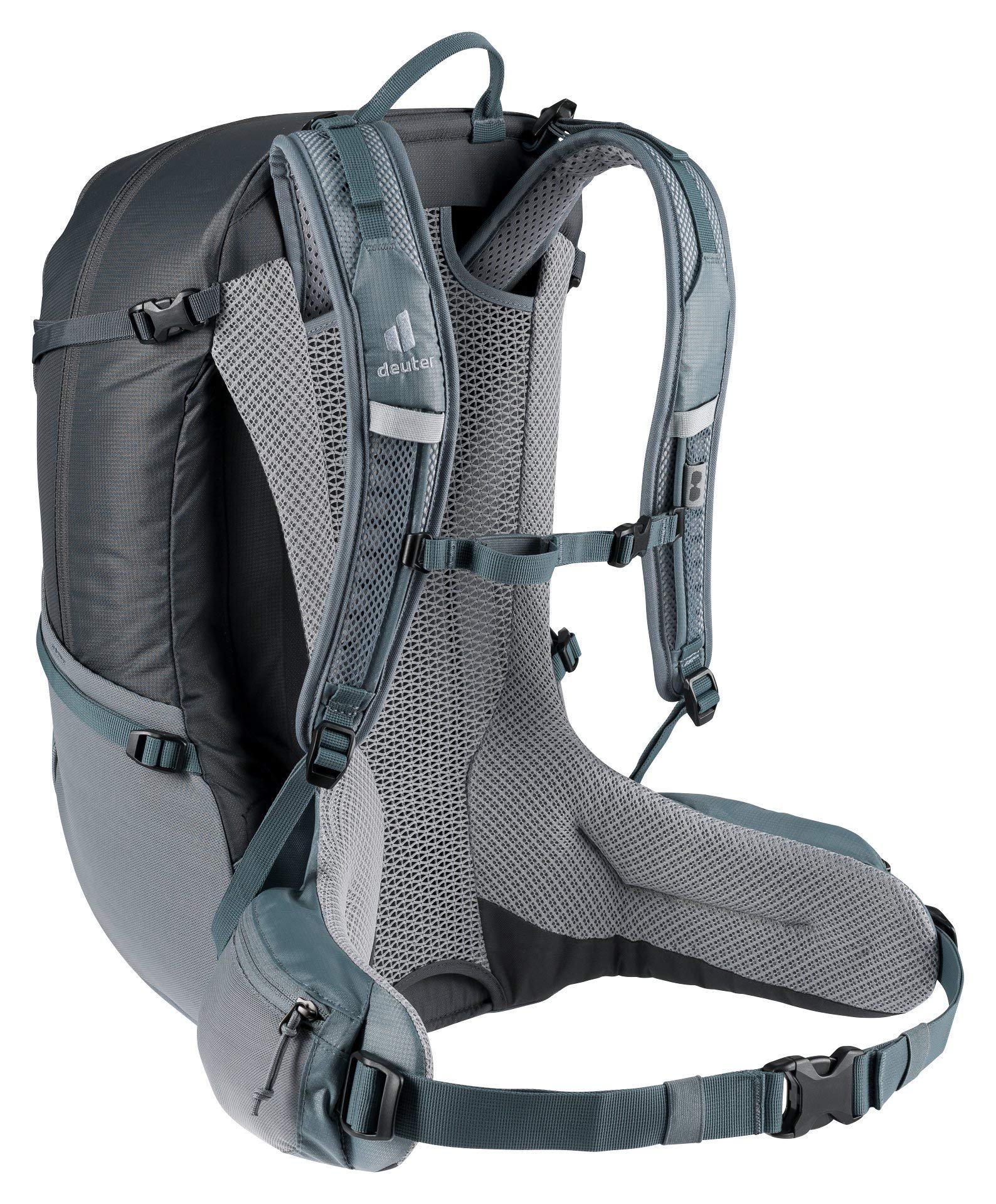 Deuter Futura 23 & 27 Hiking Backpacks - Lightweight Trekking Daypacks for Men & Women | Durable Graphite Color | Perfect for Day Hikes, Camping & Outdoor Adventures