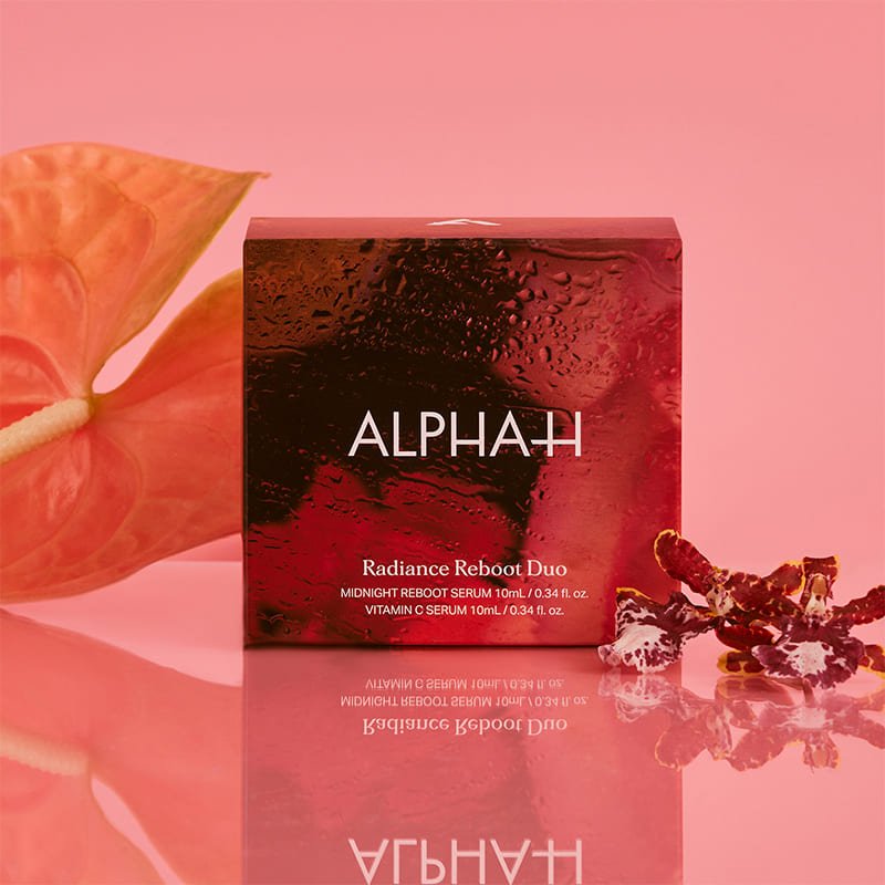 Alpha H Radiance Reboot Kit - Brightening Skincare Set for Dull Skin | Perfect for Nighttime Routine & Glow Boosting