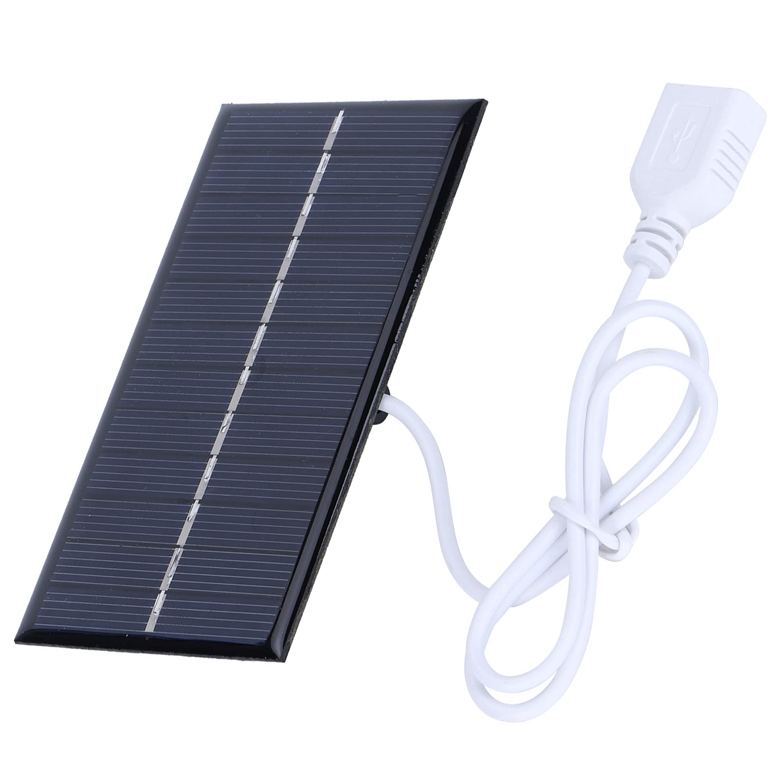 Walfront 1W 6V Polycrystalline Solar Panel - High Efficiency Solar Charging Board for Outdoor Toys, Garden Lights, Small Water Pumps & DIY Projects | Perfect for Camping, Backyard Decor & Renewable Energy Experiments