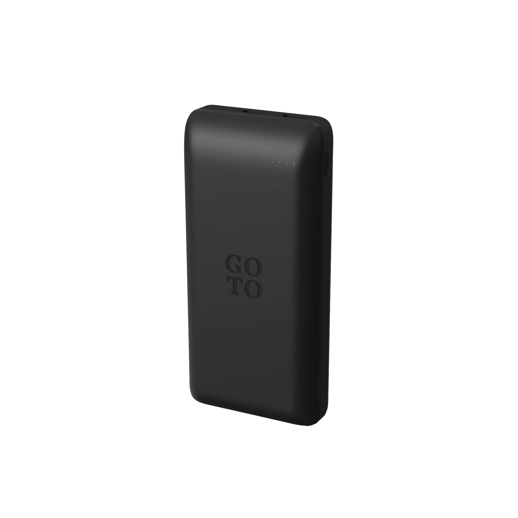 GoTo 20K Portable Power Bank - 20,000mAh Fast Charging External Battery Pack with Dual USB-A Ports & Power Delivery for iPhone, Samsung, Android Phones - Perfect for Travel, Camping & Emergency Power Backup
