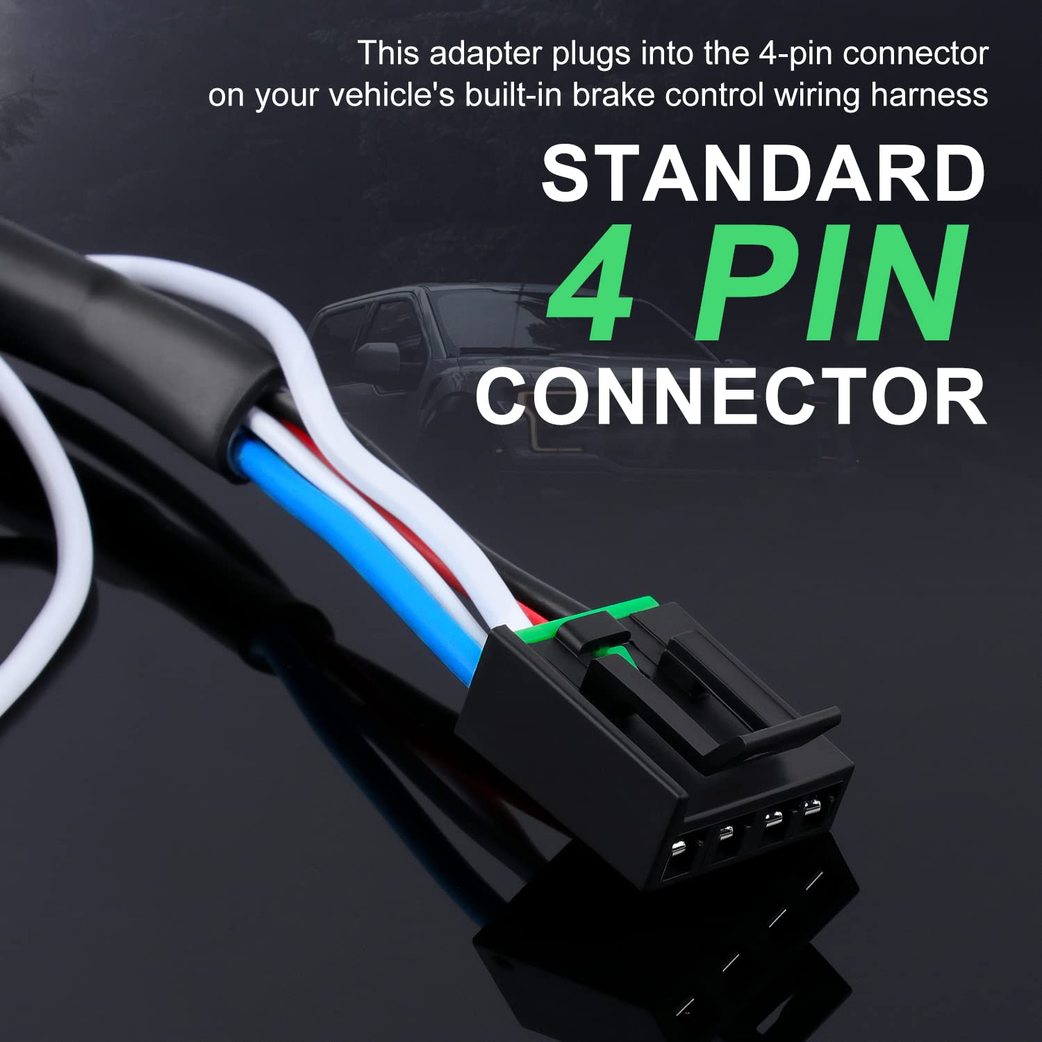 Zhushan Trailer Brake Controller Harness - Plug and Play Brake Control Connector for Toyota Tacoma & Tundra (2005-2023 Models) | Easy Installation for Towing & Hauling | Perfect for RV Trailers, Boat Trailers & Camping Gear