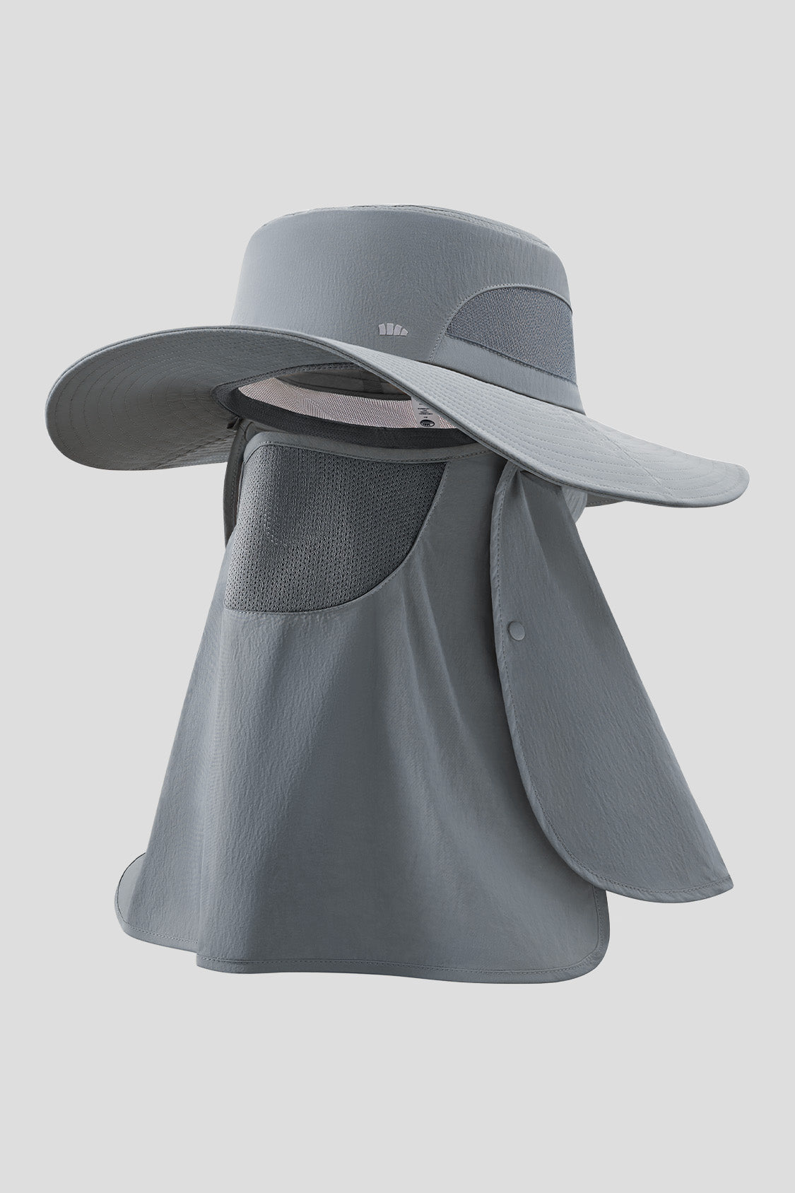 UPF50+ Men's Full Coverage Sun Protection Fishing Hat - Wide Brim Outdoor Hat for Fishing, Hiking & Beach - UV Protective Sun Hat for Men