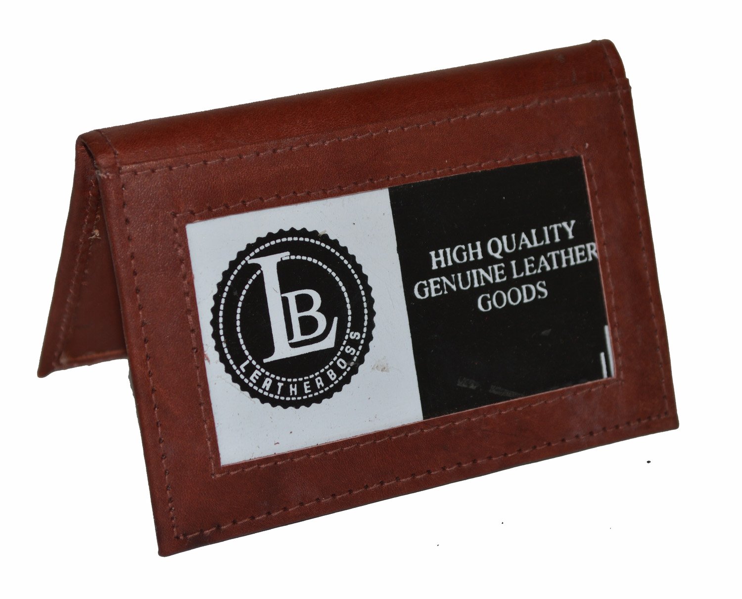 Premium Leather Credit Card Holder Wallet with RFID Protection - Slim ID Window for Easy Access - Perfect for Travel, Business & Everyday Use