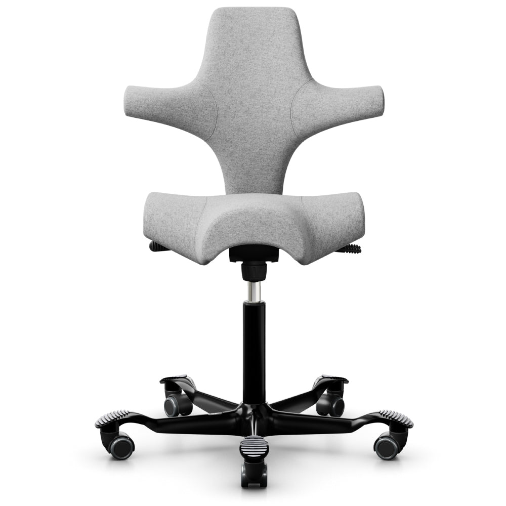 HÅG Capisco 8106 Ergonomic Saddle Chair - Adjustable Height & Tilt for Office & Home Workspace - Perfect for Desk Work, Gaming & Creative Professionals