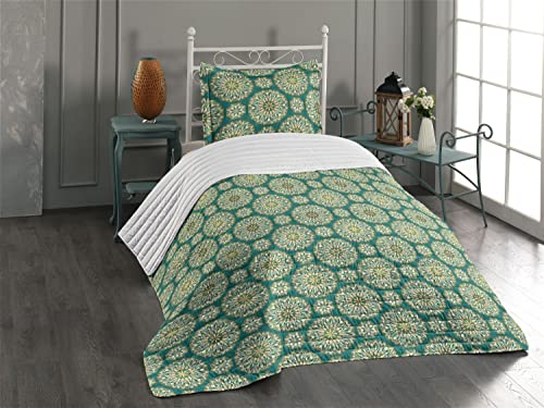 Earth Yellow White Teal