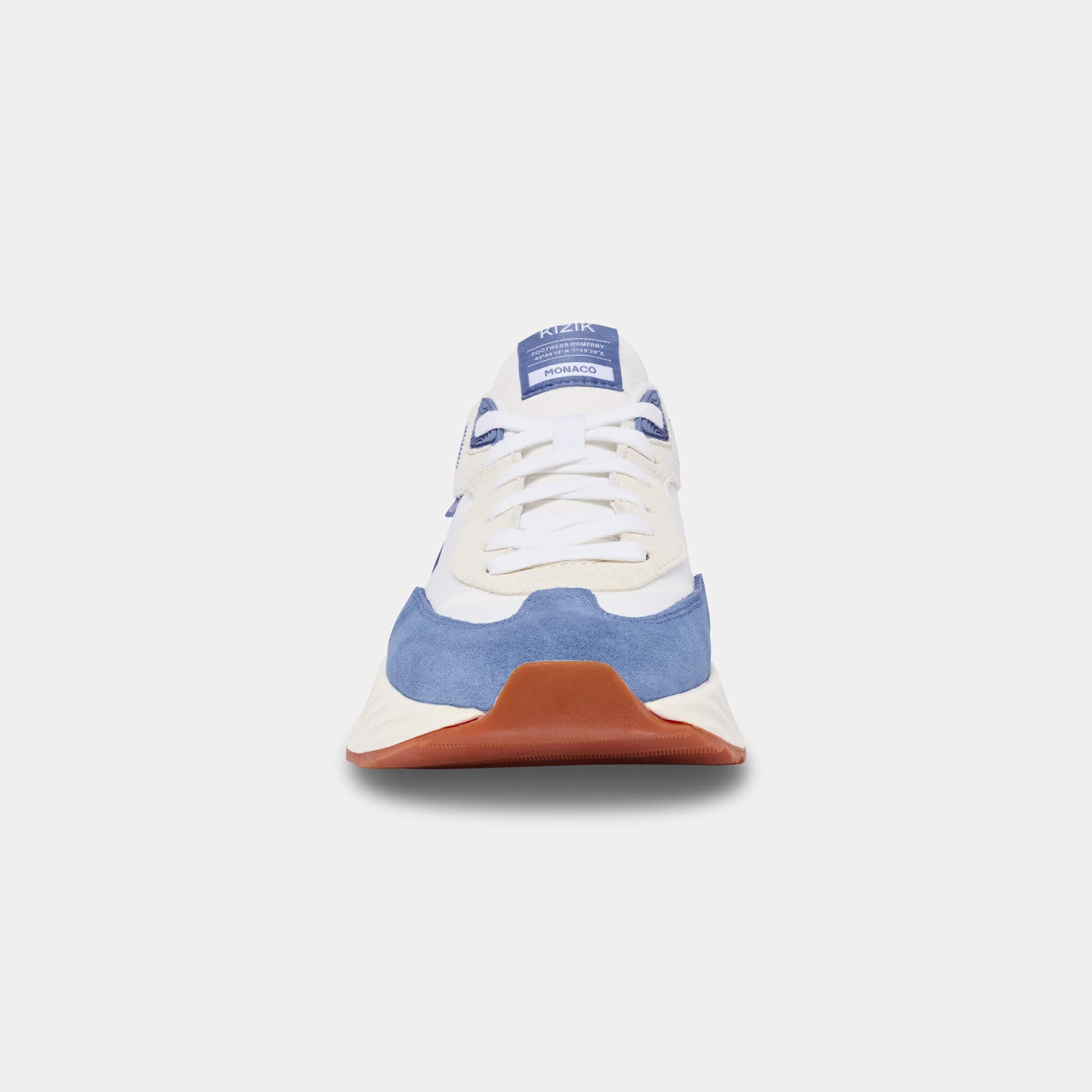Men's Monaco Sneakers - White & Granada Sky Colorway | Comfortable Casual Shoes for Walking, Running & Everyday Wear