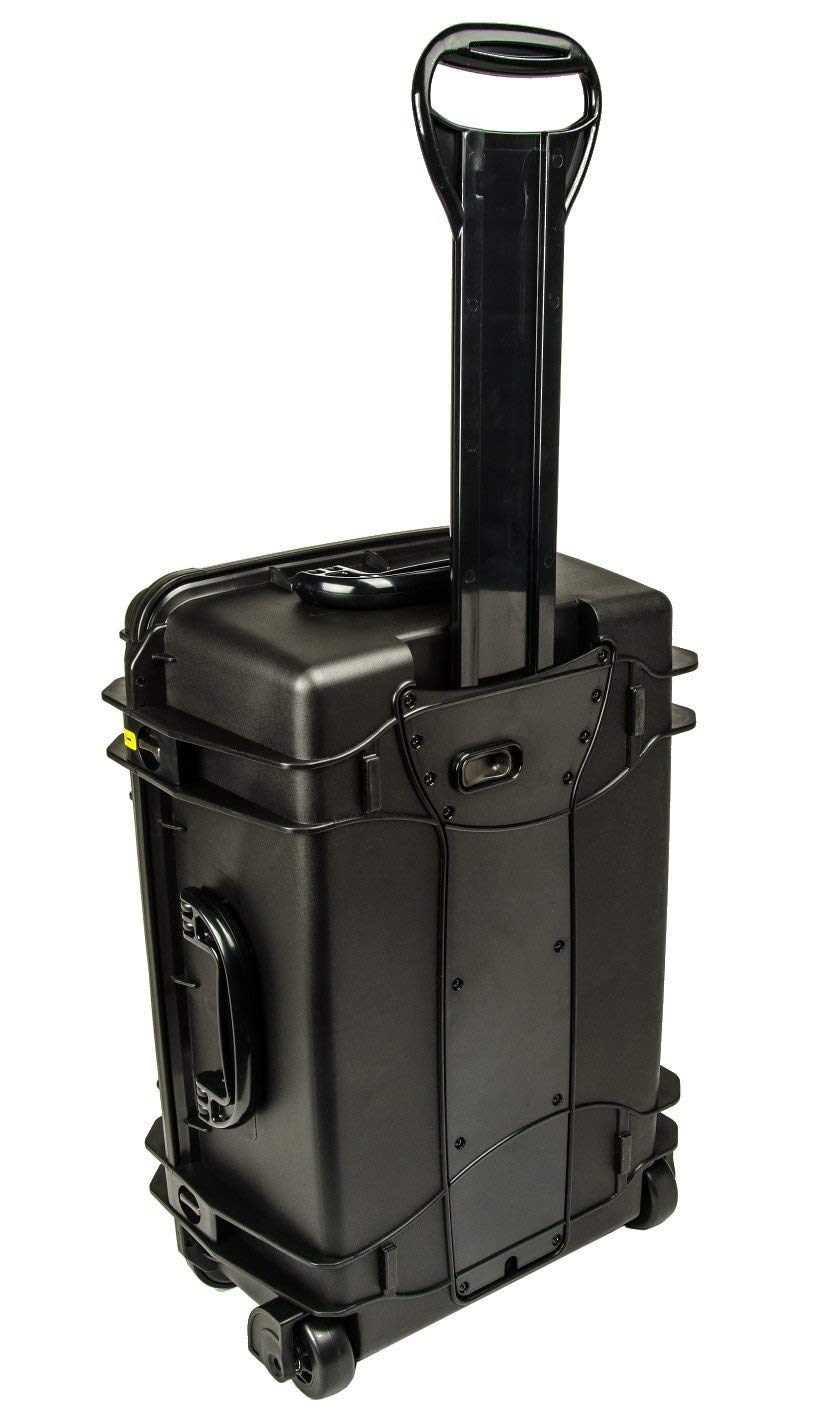 Premium Heavy Duty Waterproof Bowling Ball Case with Wheels & Retractable Handle - Durable Travel Storage for Professional Bowlers & League Players - Perfect for Tournaments, Practice Sessions & Air Travel