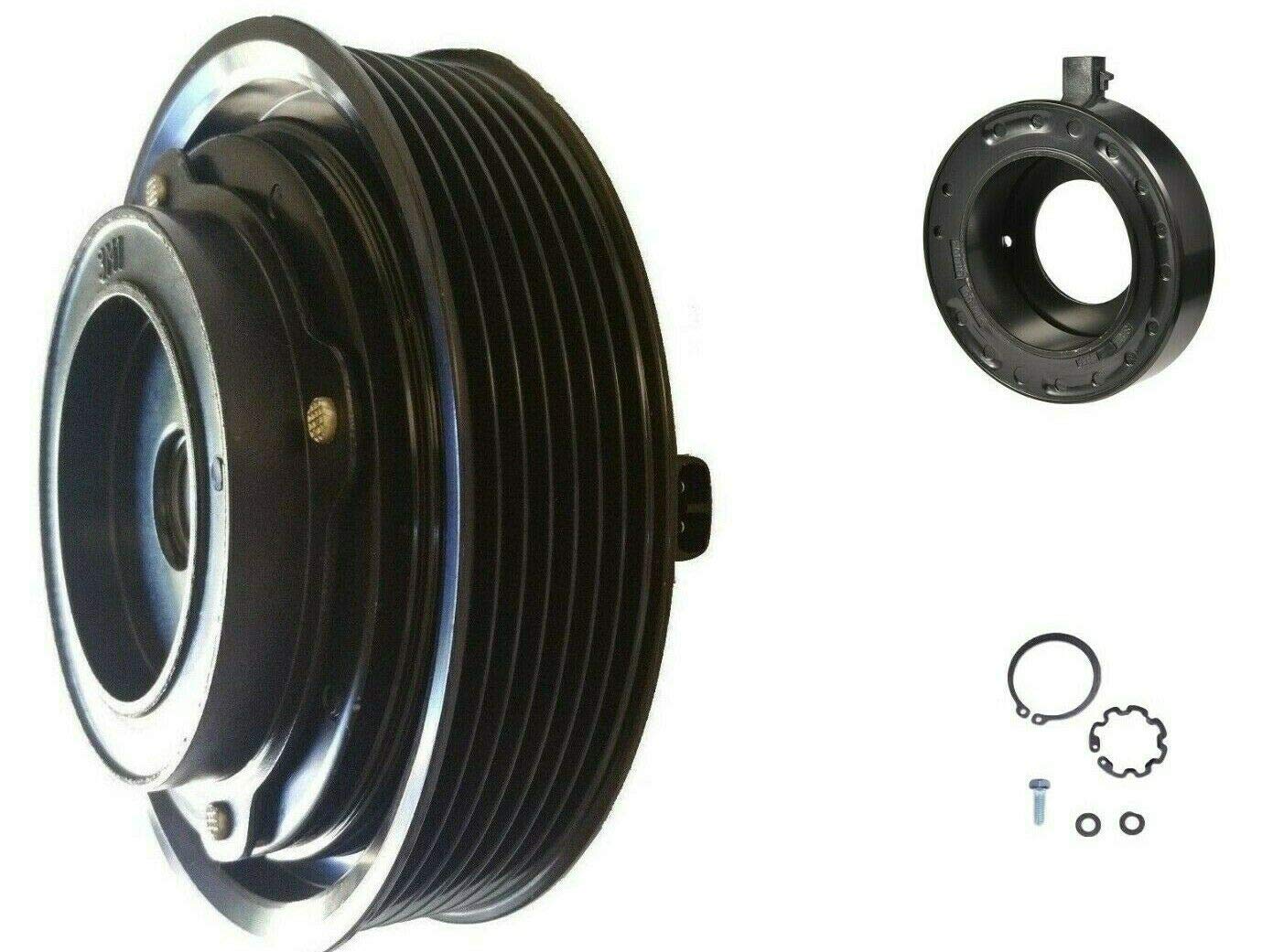 CoolTech AC Compressor Clutch Kit Pulley Coil Replacement for 2002-2006 Toyota Camry 2.4L - Perfect for AC System Repair & Maintenance