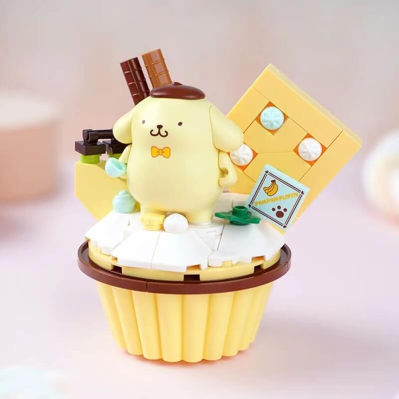 Keeppley Sanrio Hello Kitty Building Block Cake Set - DIY Creative Toy for Kids & Adults - Perfect for Birthday Gifts & Home Decoration