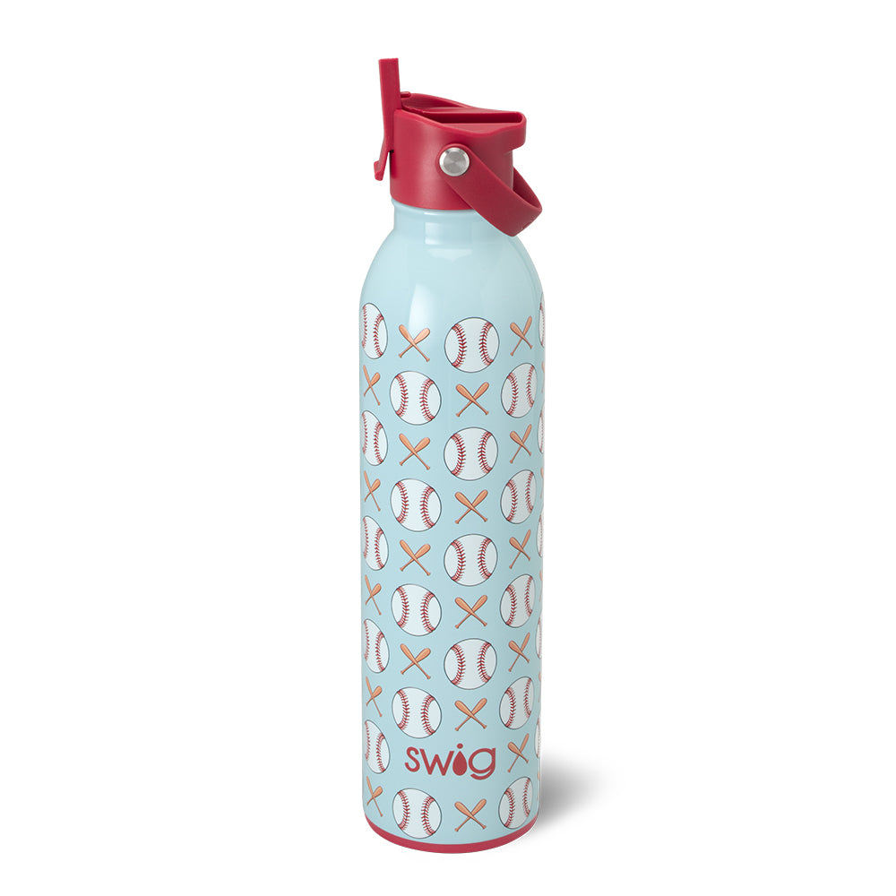 26oz Home Run Flip & Sip Water Bottle - Leak Proof Sports Bottle for Gym, Running, Hiking & Outdoor Activities