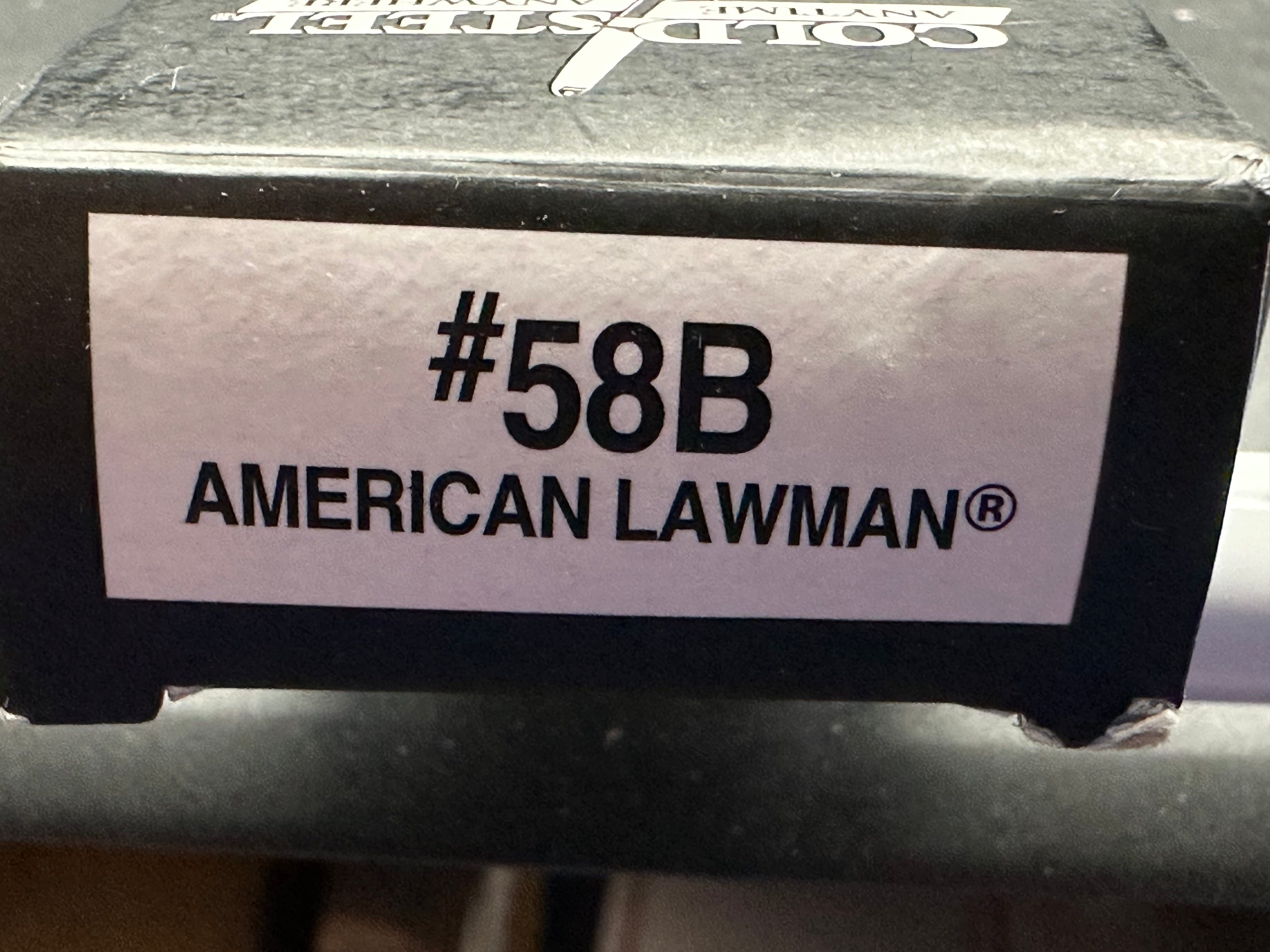 Cold Steel American Lawman Knife - 3.5