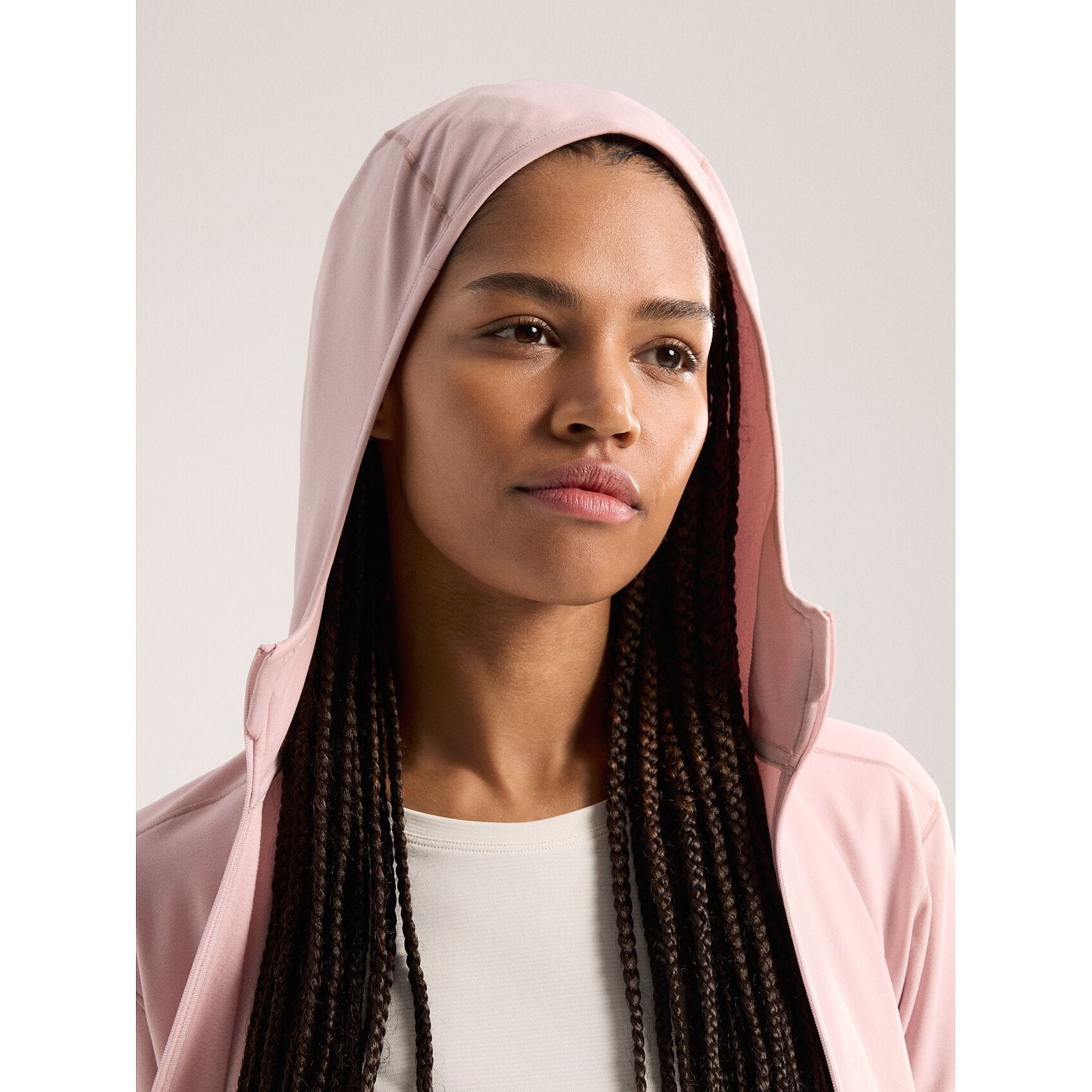 Arc'teryx Women's Kyanite Lightweight Hoody Jacket - Breathable Fleece Pullover for Hiking, Camping & Outdoor Activities