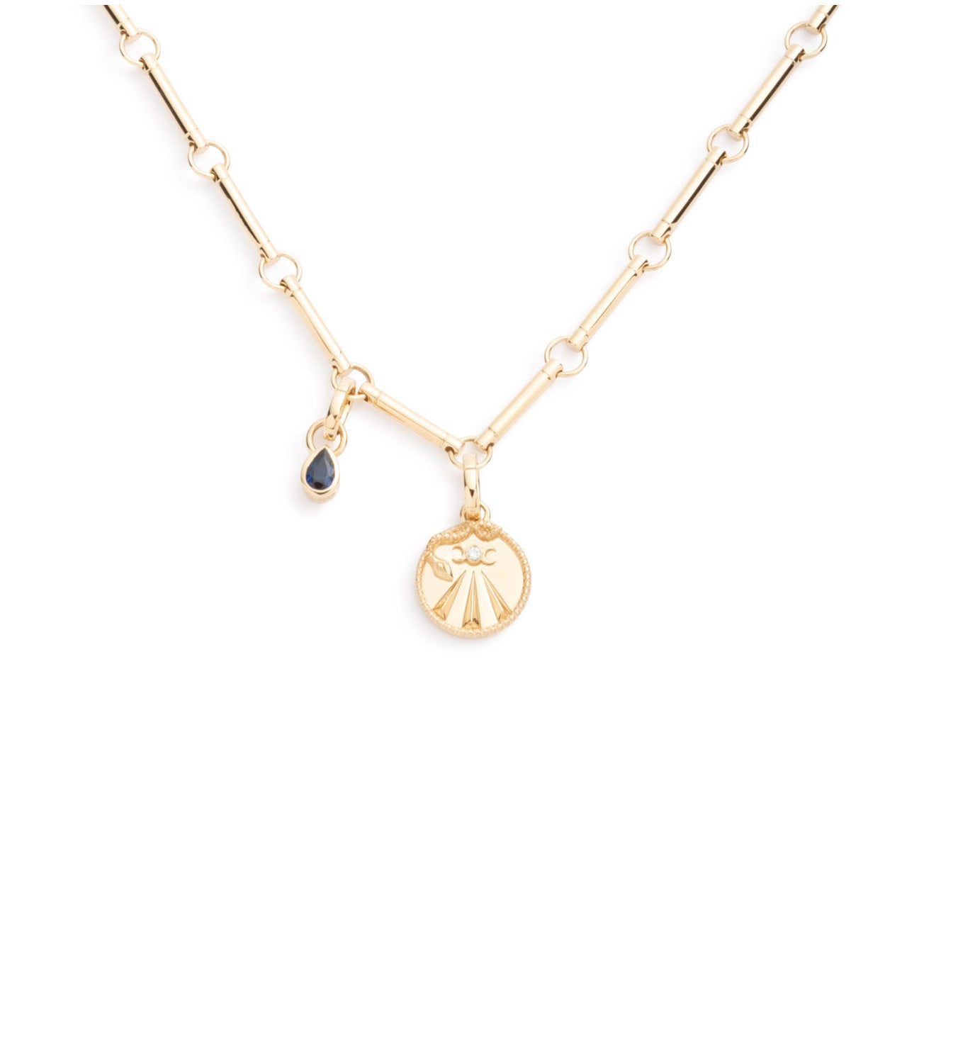Wholeness & Forever Matching Element Chain Necklace Set - Perfect for Couples, Anniversaries & Romantic Gifts