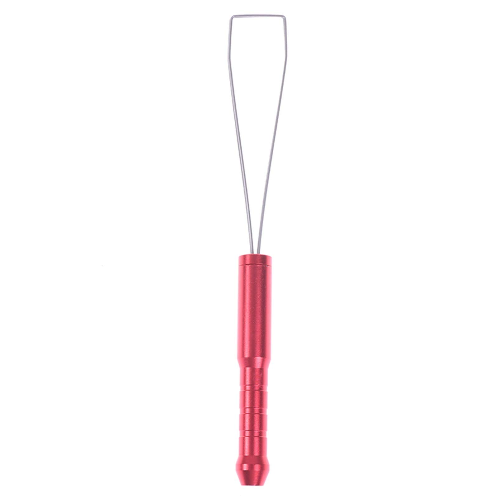 Aluminum Alloy Keycap Puller - Professional Keyboard Keycap Remover Tool for Mechanical Keyboards | Multi-Function Adjustable Design for Easy Cleaning & Maintenance | Perfect for Gamers & PC Enthusiasts (Red)