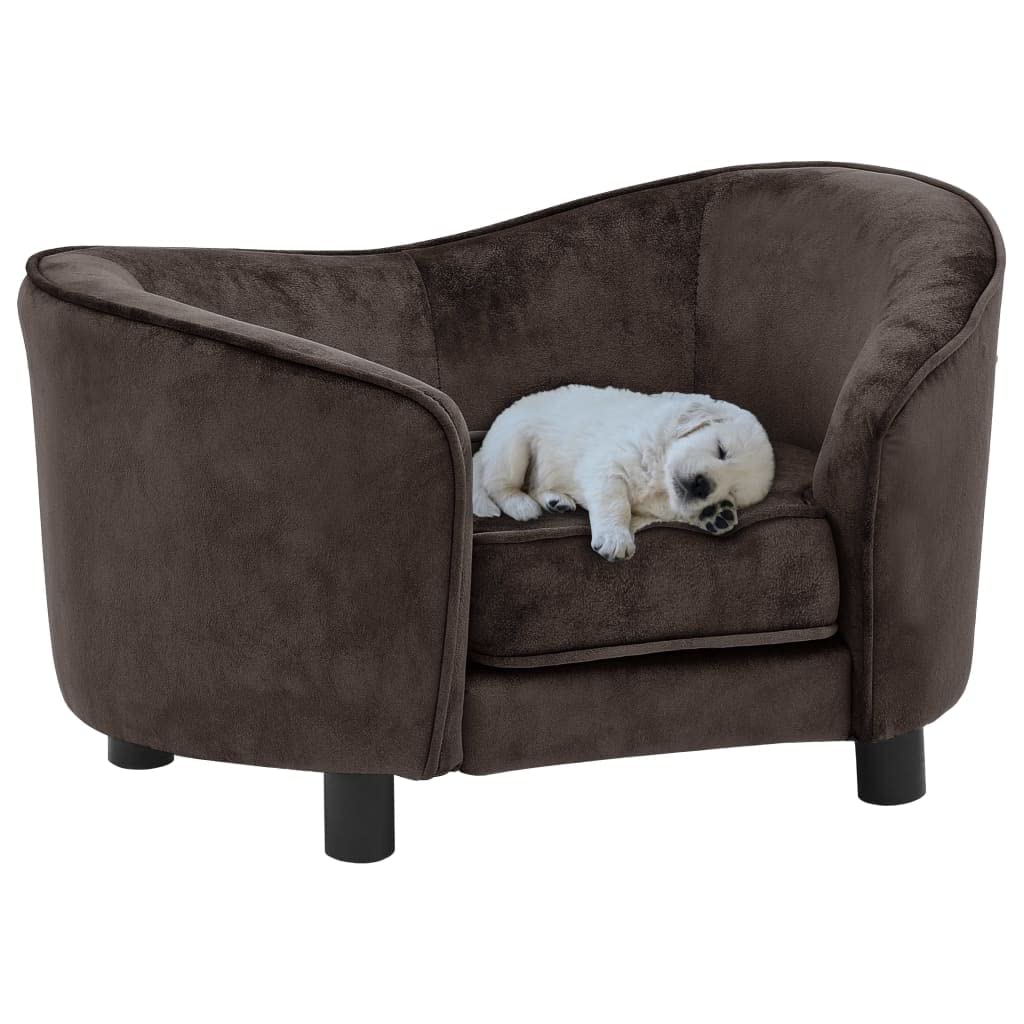 FAMIROSA Plush Pet Sofa Bed for Dogs & Cats - 27.2