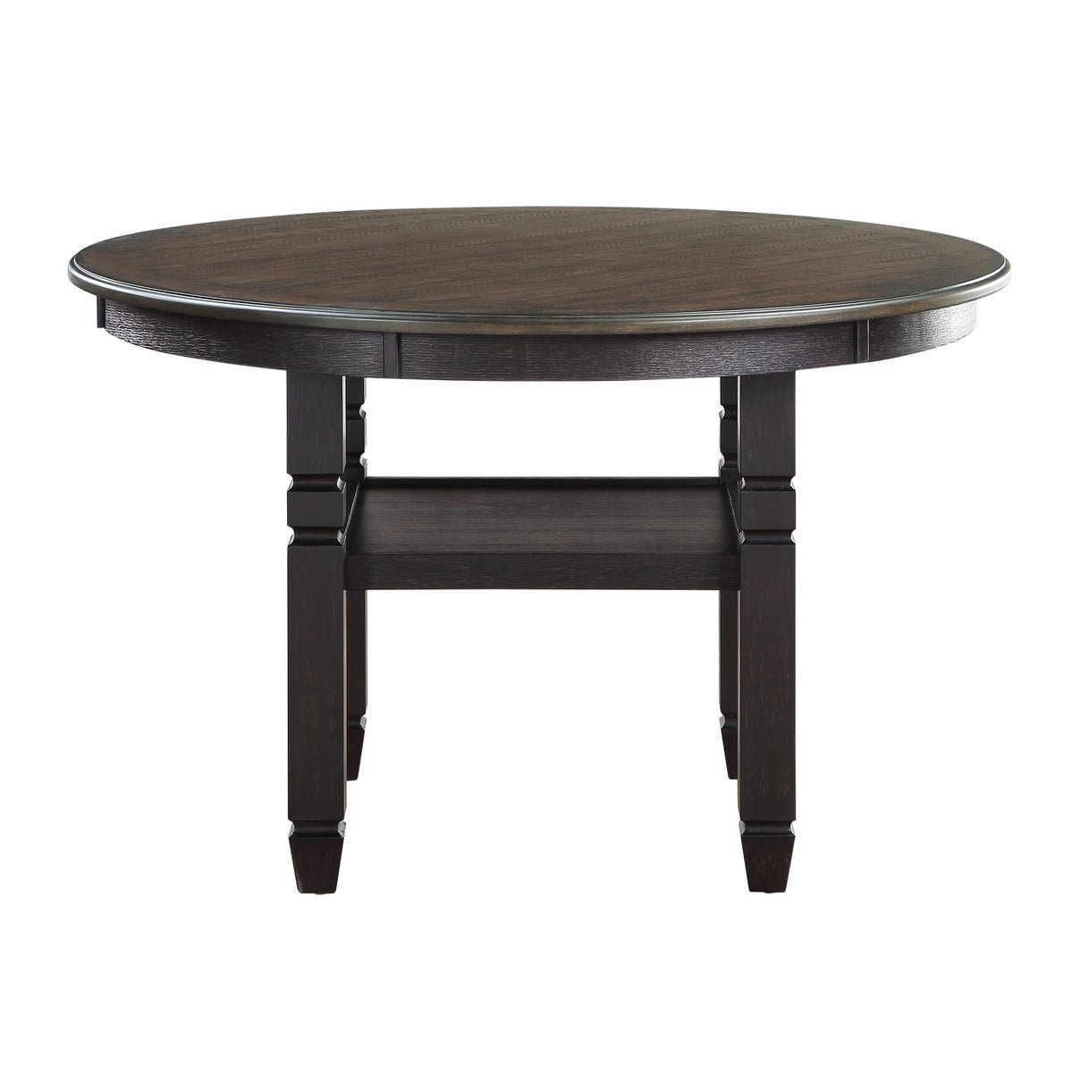 Modern Asher Dining Table - Solid Wood Kitchen Table for 6 - Farmhouse Style Dining Room Furniture for Family Gatherings & Dinner Parties