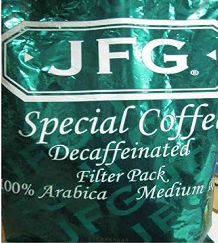 Premium JFG 100% Arabica Medium Roast Decaf Coffee - Special Blend, 2oz Bags (70 Count Case) - Perfect for Offices, Restaurants & Home Brewing