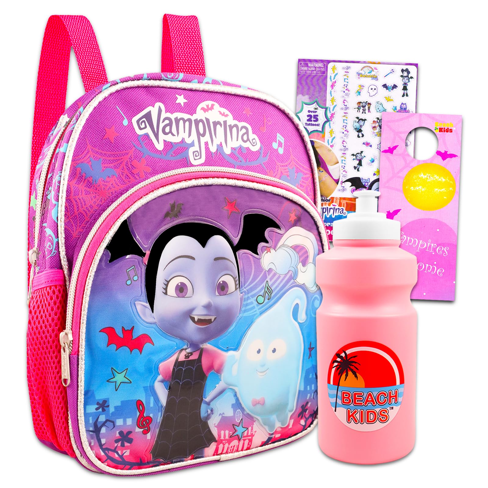 Disney Vampirina Mini Backpack Set for Toddler Girls - 12