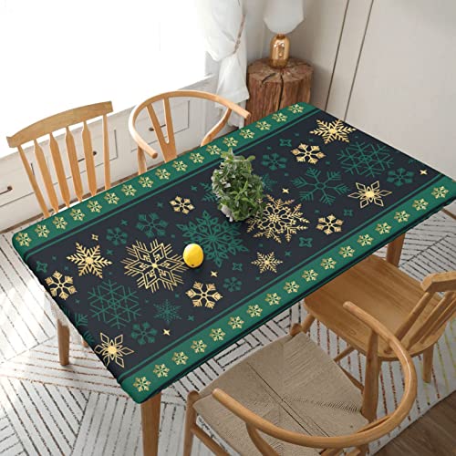 Christmas Green Snowflake