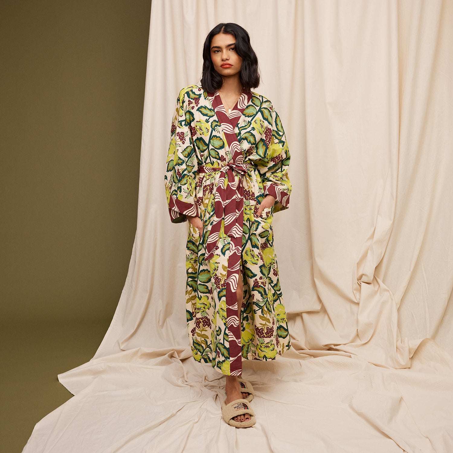 Margot Cotton Bath Robe for Women - Soft & Absorbent Luxury Spa Robe with Pockets - Perfect for Bath, Pool, Beach & Relaxing at Home