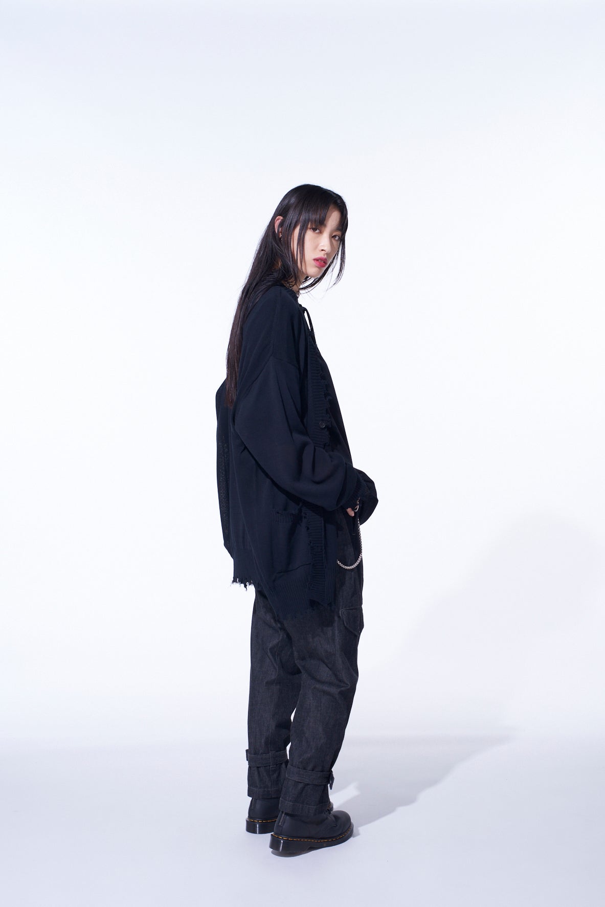 Compact Twist 10g Damaged Knit Cardigan for Women - Cozy Lightweight Open Front Sweater for Fall Layering & Casual Outfits