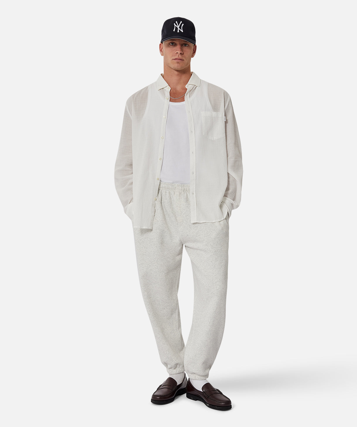 Claro Long Sleeve Shirt in Off White - Premium Casual Wear for Men & Women | Perfect for Office, Date Night & Outdoor Activities