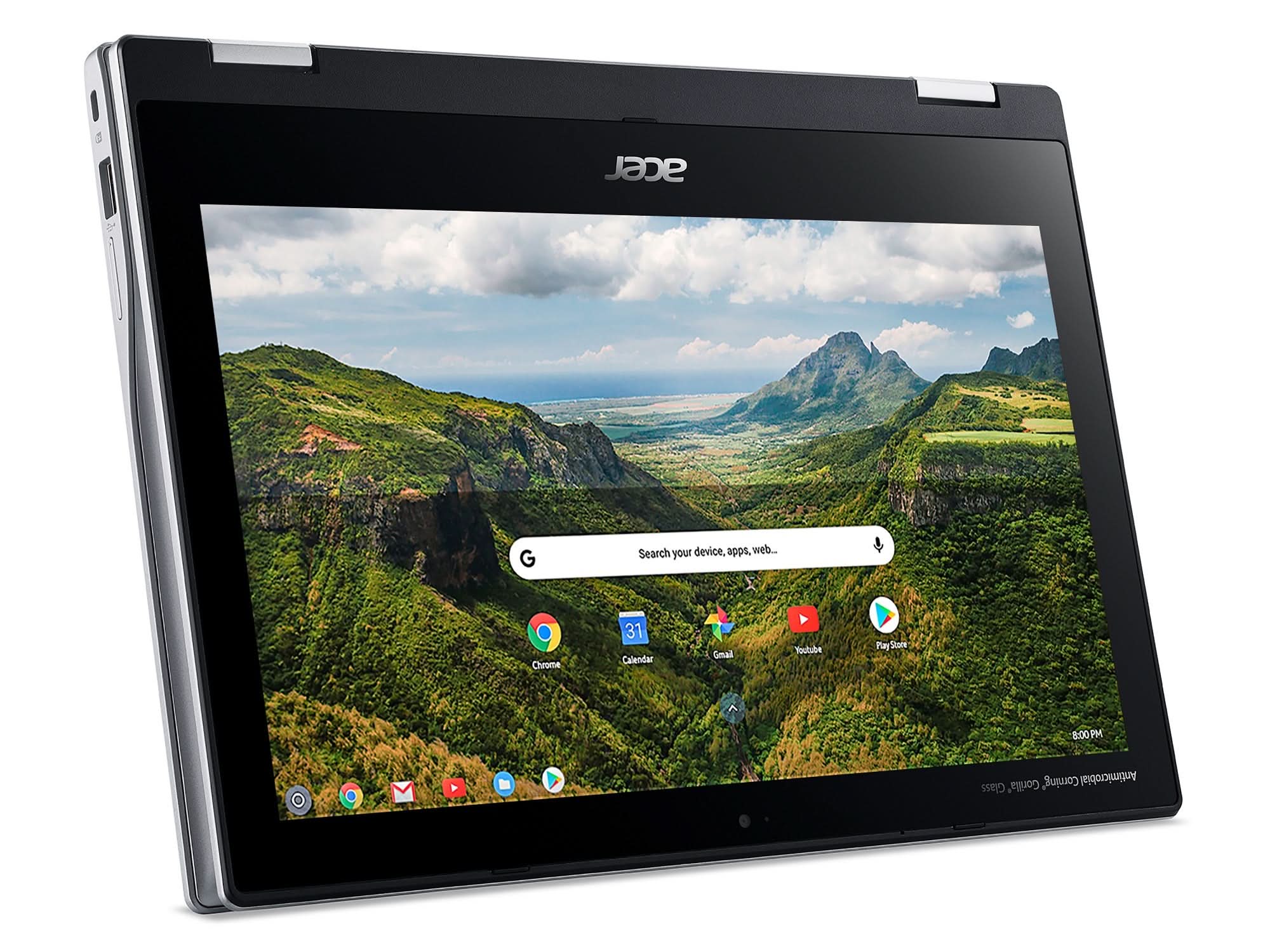 Acer Chromebook Spin 311 CP311 3H Convertible Laptop - MTK MT8183 Processor, 4GB RAM, 64GB eMMC Storage, 11.6