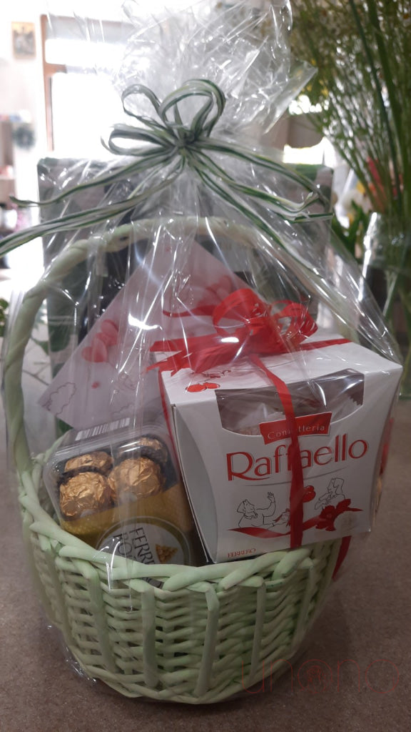 Premium Sweet Gift Basket with Surprise - Perfect for Birthday, Anniversary & Holiday Presents - Thoughtful Gift for Her, Him & Loved Ones