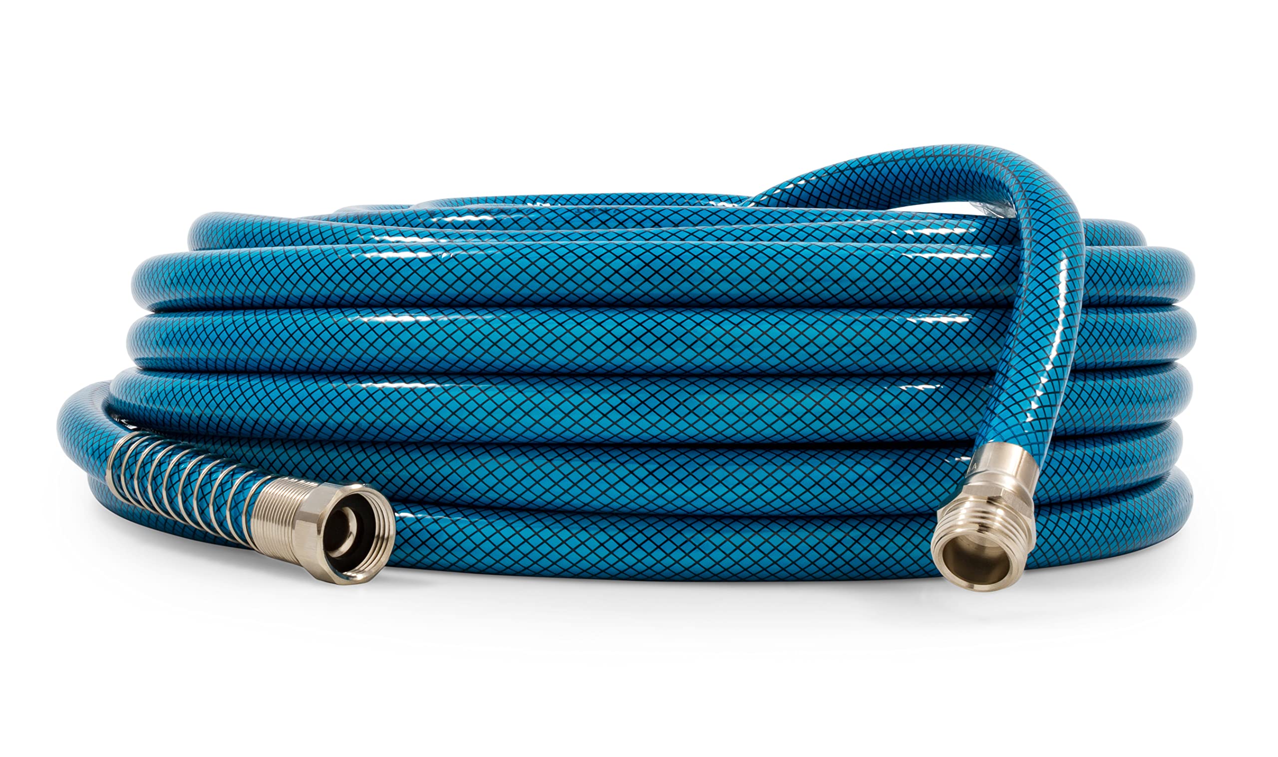 Camco 100-Foot Heavy-Duty Contractor Grade Water Hose - Premium Reinforced Outdoor Garden Hose (Model 22883) for Lawn Care, Car Washing & RV Use