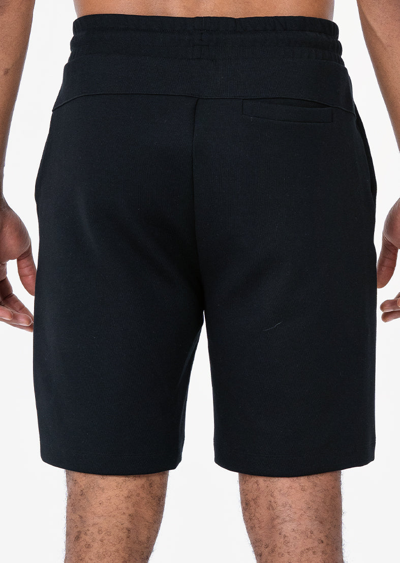 Men's Comfortable All Around Lounge Shorts - Soft Breathable Fabric for Relaxing at Home, Gym, or Travel - Black