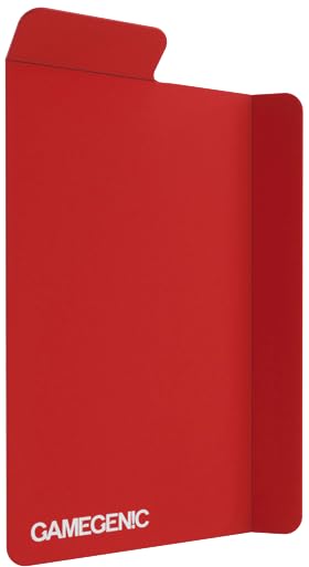 80+ Red Deck Holder - Premium Card Holder for Poker, Blackjack & Casino Games - Perfect for Game Nights & Casino Parties