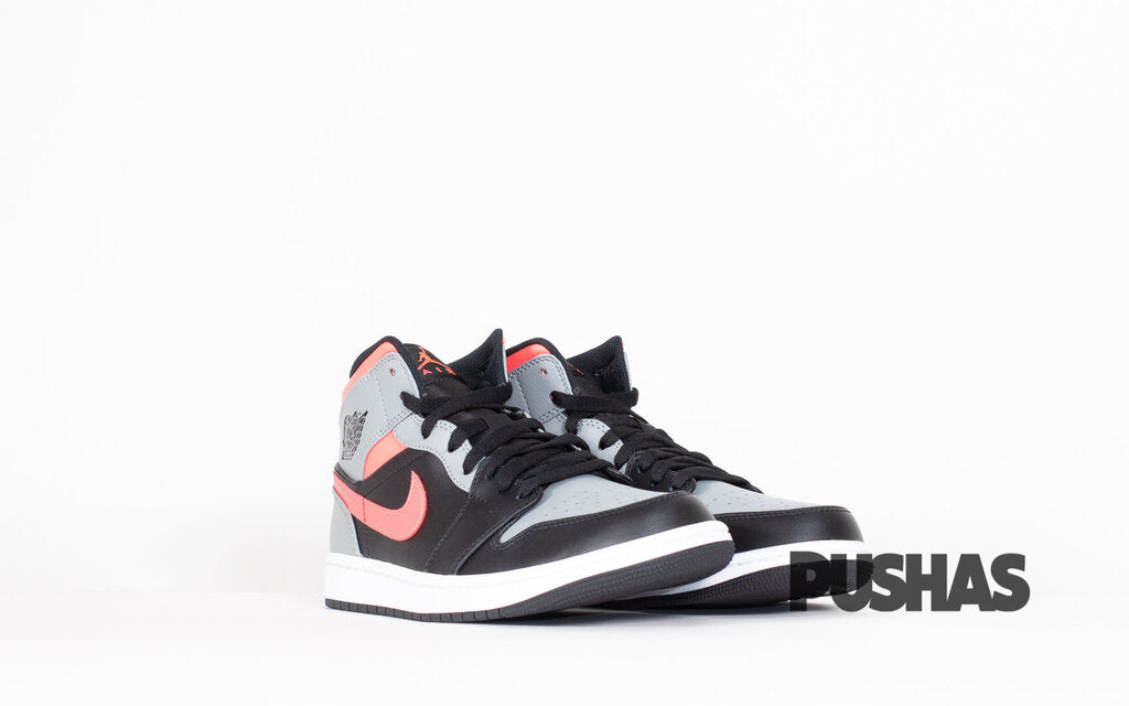 Air Jordan 1 Mid 'Pink Shadow' - Women's Basketball Shoes for Casual Wear & Street Fashion | Perfect for Sneakerheads, Gym, and Everyday Outfits