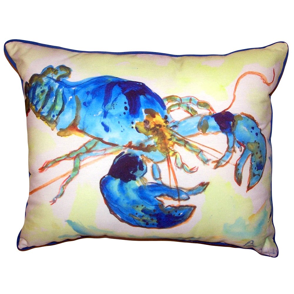 Betsy Drake SN660 Decorative Throw Pillow 11x14 Inches - Multi-Color Boho Style for Sofa, Bed, Couch & Home Decor