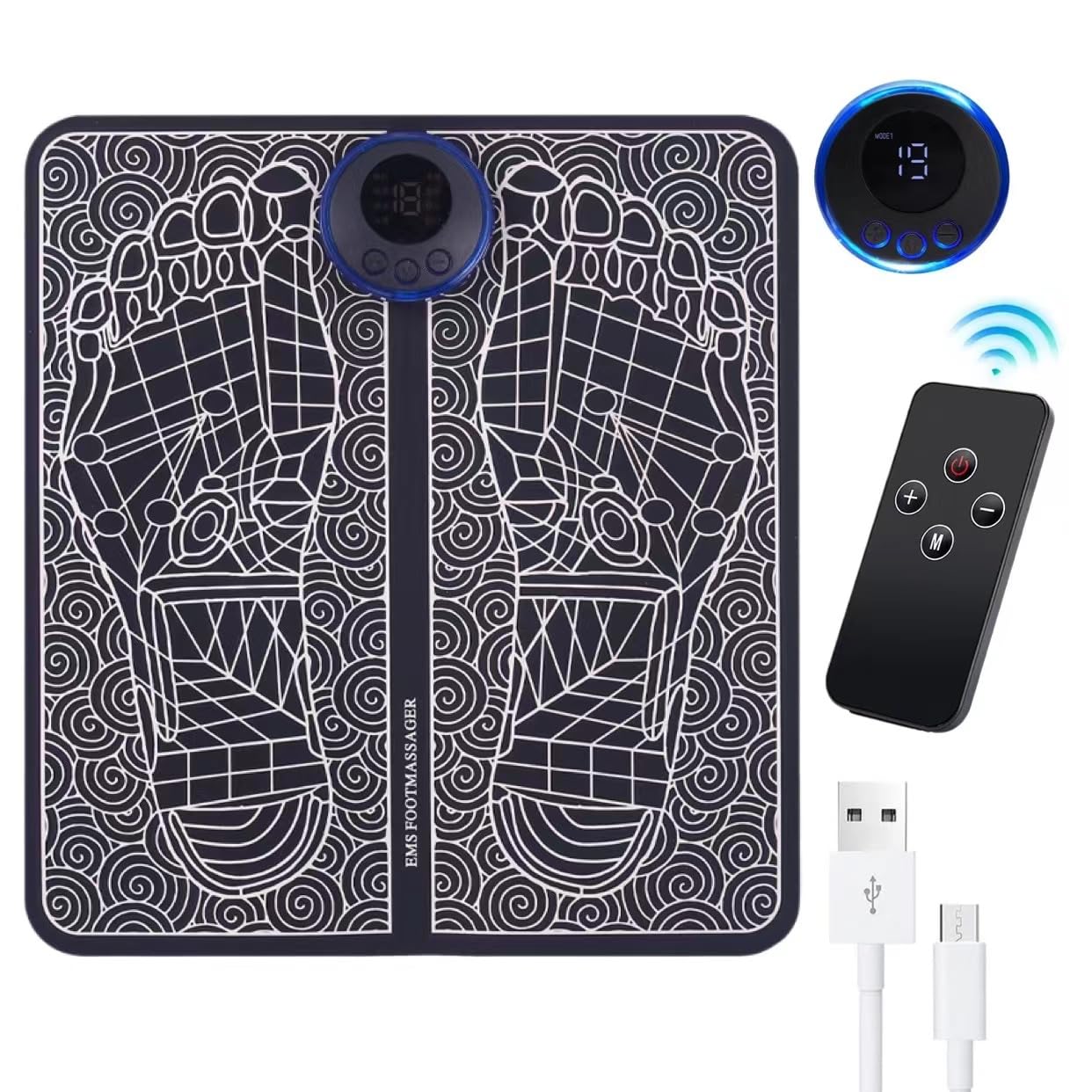 BONDIJ Non-Slip Foot Mat for Home - Soft and Comfortable Entryway Rug, Perfect for Living Room, Bedroom, and Bathroom - Ideal for Indoor Use and Home Decor