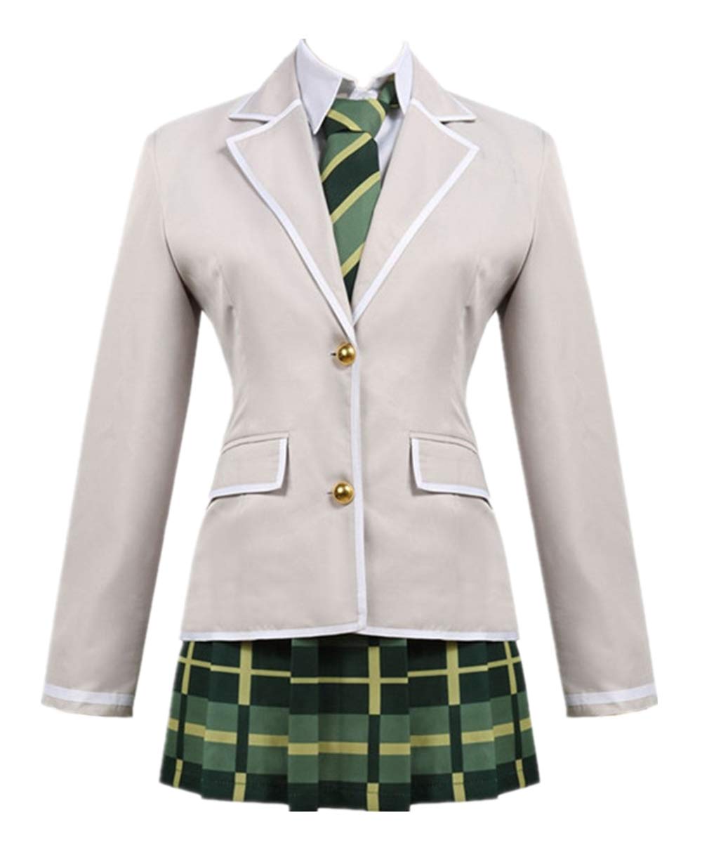 Forevercos Afterglow Aoba Moka Cosplay Costume - Anime School Uniform Outfit for Halloween, Conventions & Themed Parties | Perfect for Cosplay Events, Photoshoots & Roleplaying