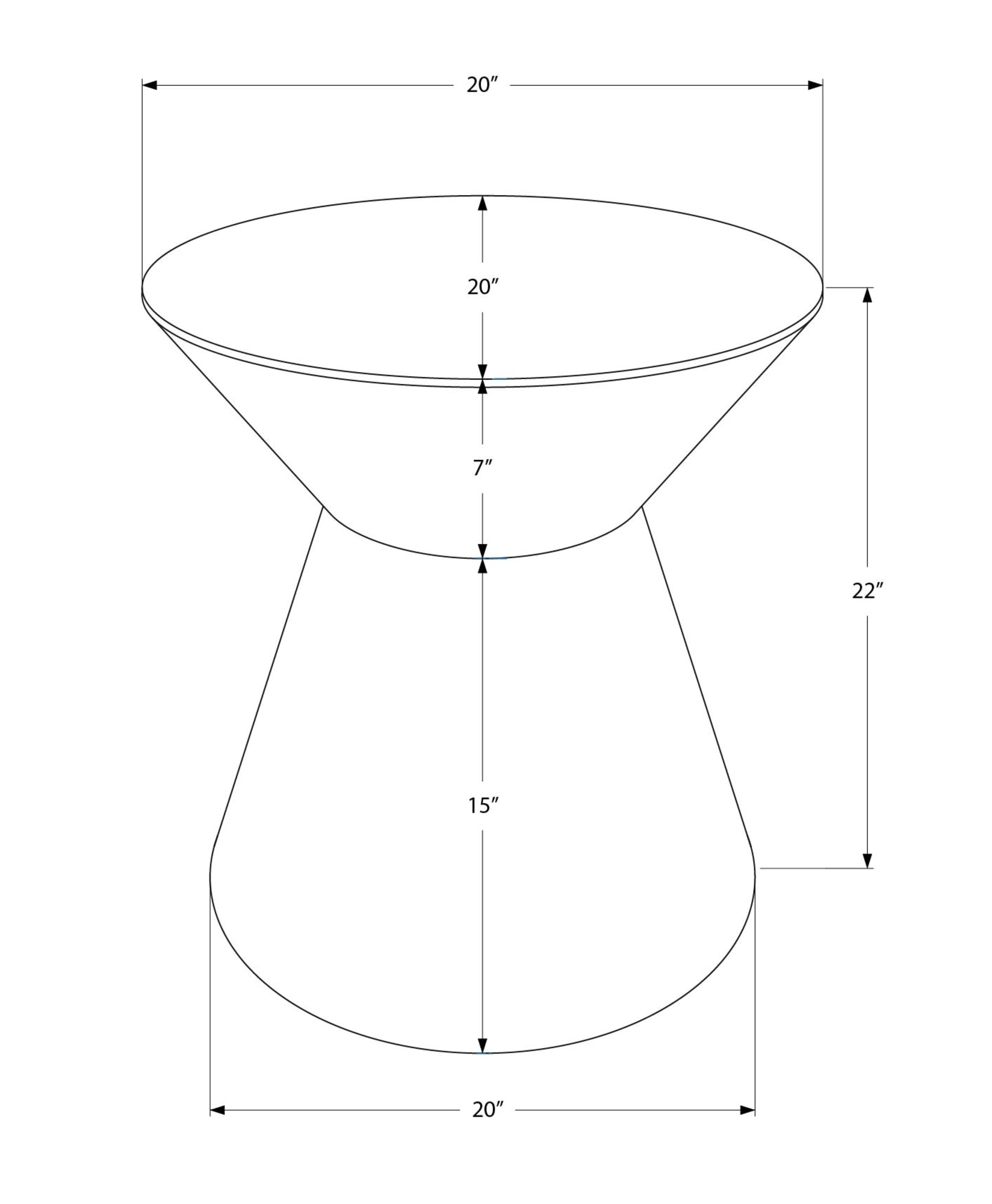 Modern Gold Metal Accent Table - Stylish End Table for Living Room, Bedroom or Office - Perfect for Home Decor, Coffee Table Display & Small Space Furniture